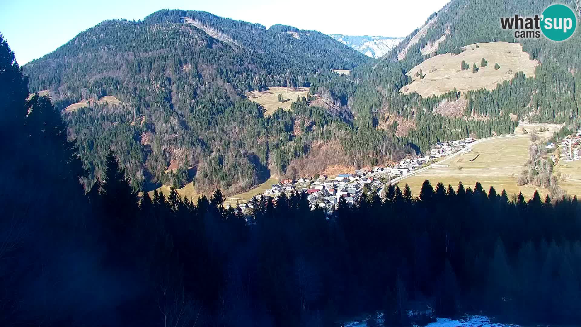 Kranjska Gora web kamera Vitranc | VITRANC 1 gornja postaja