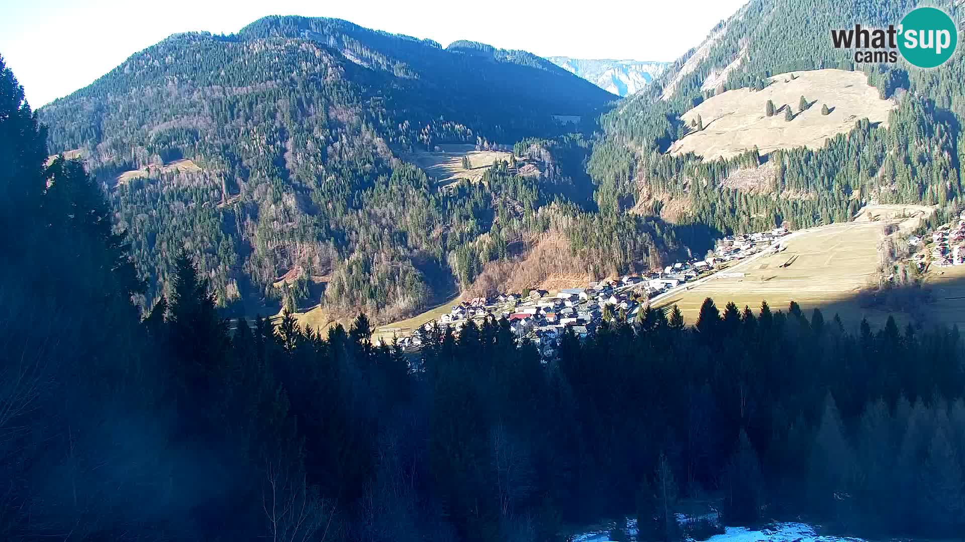 Kranjska Gora web kamera Vitranc | VITRANC 1 gornja postaja