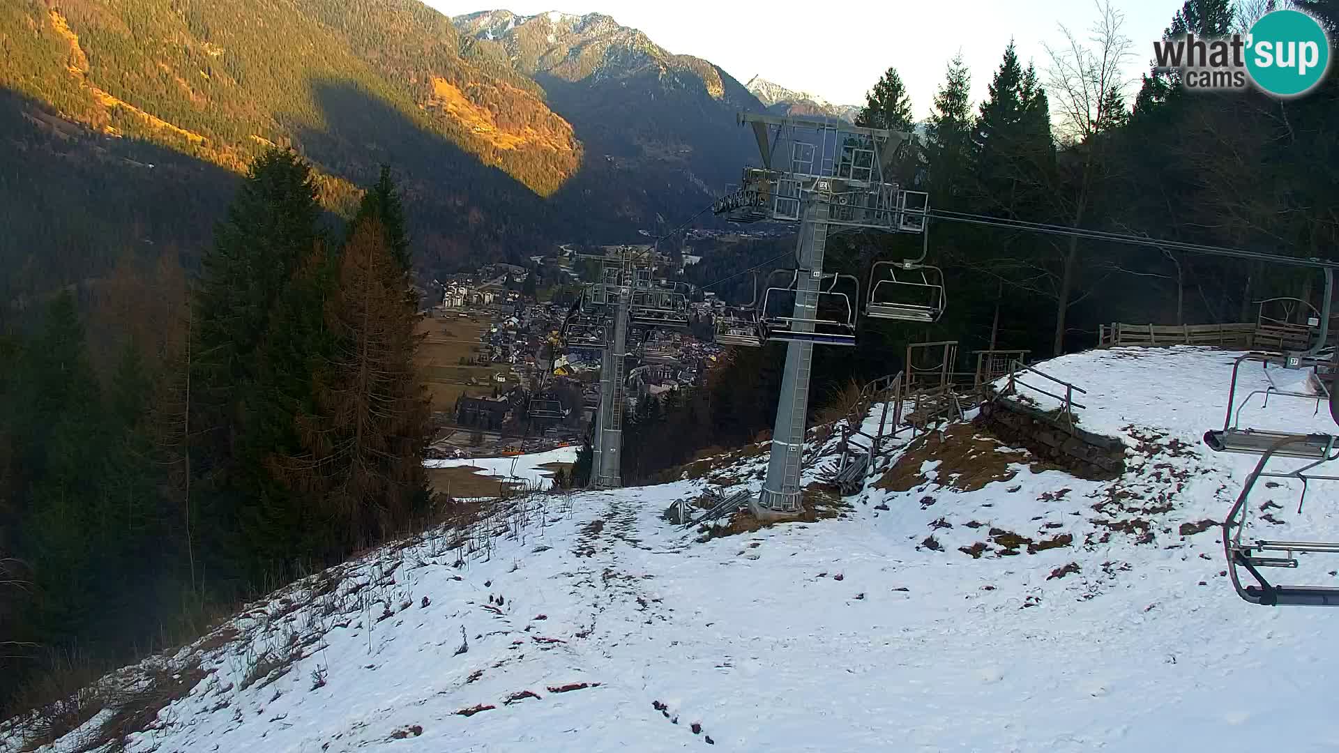 Vitranc Kranjska Gora webcam | VITRANC 1 stazione superiore