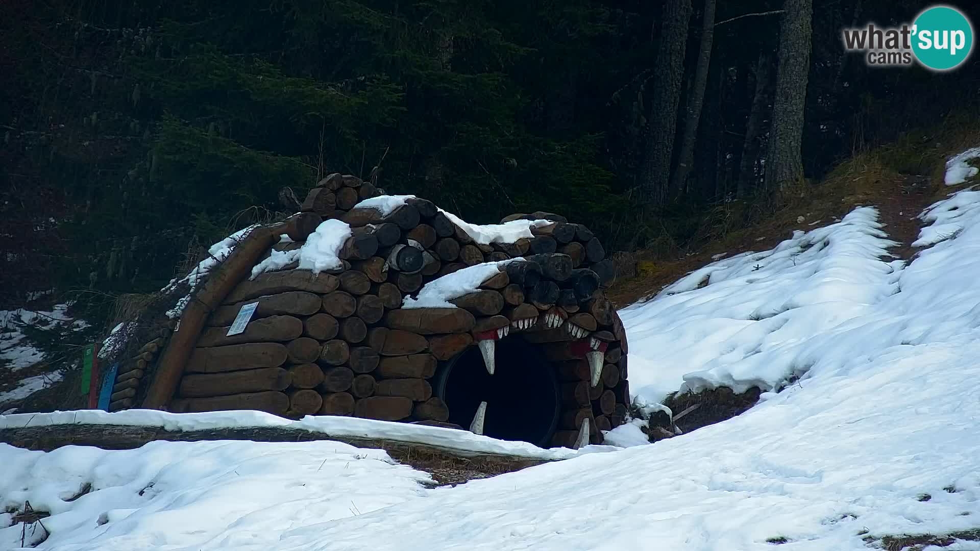 Kranjska Gora webcam VITRANC 1 | obere Station