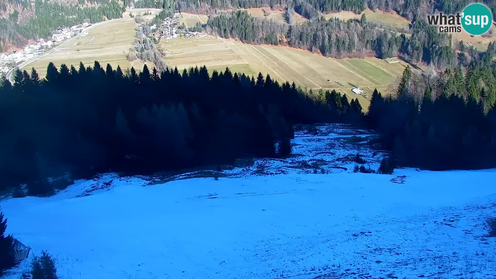 Kranjska Gora webcam VITRANC 1 | obere Station