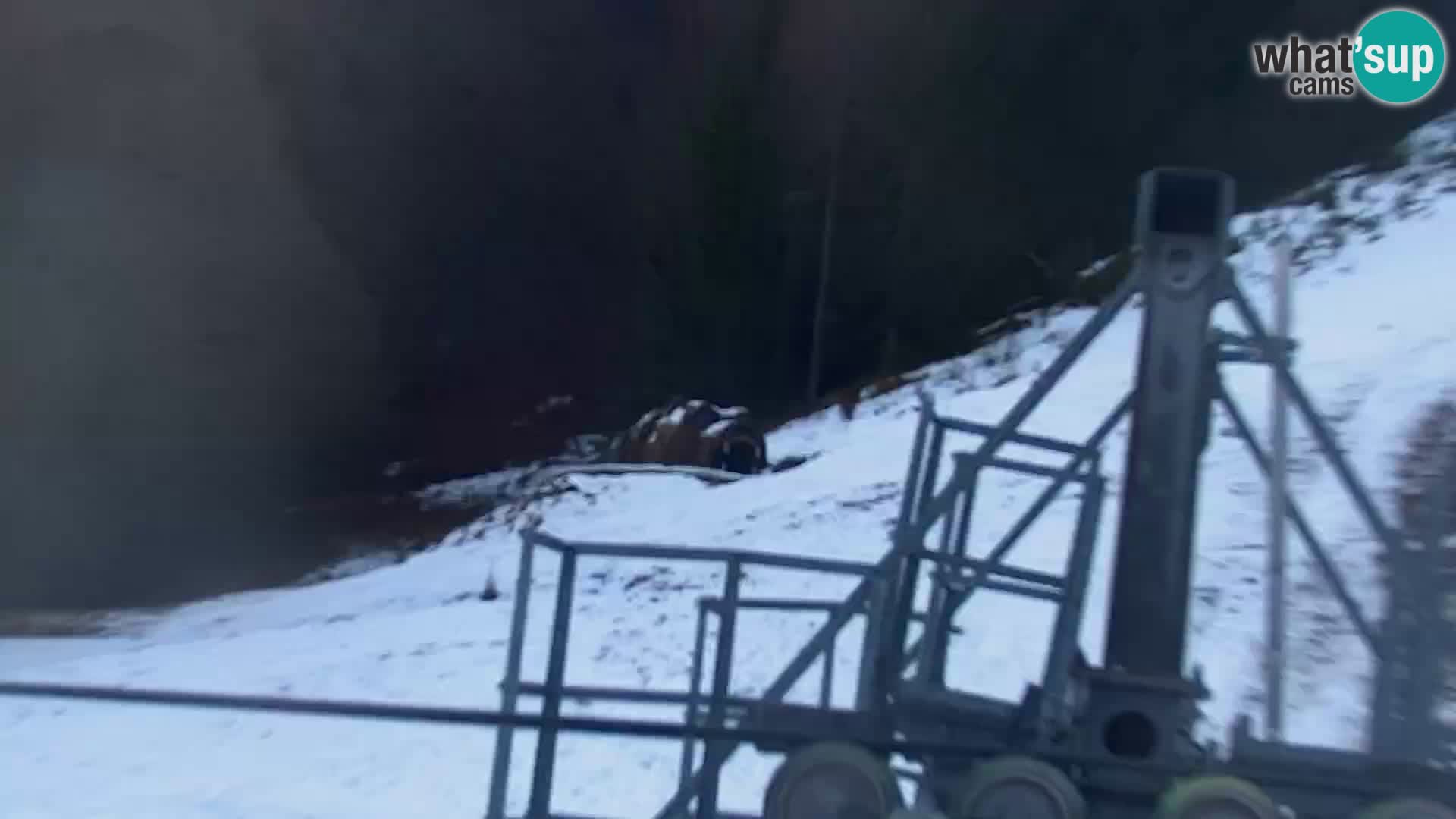 Kranjska Gora web kamera Vitranc | VITRANC 1 gornja postaja