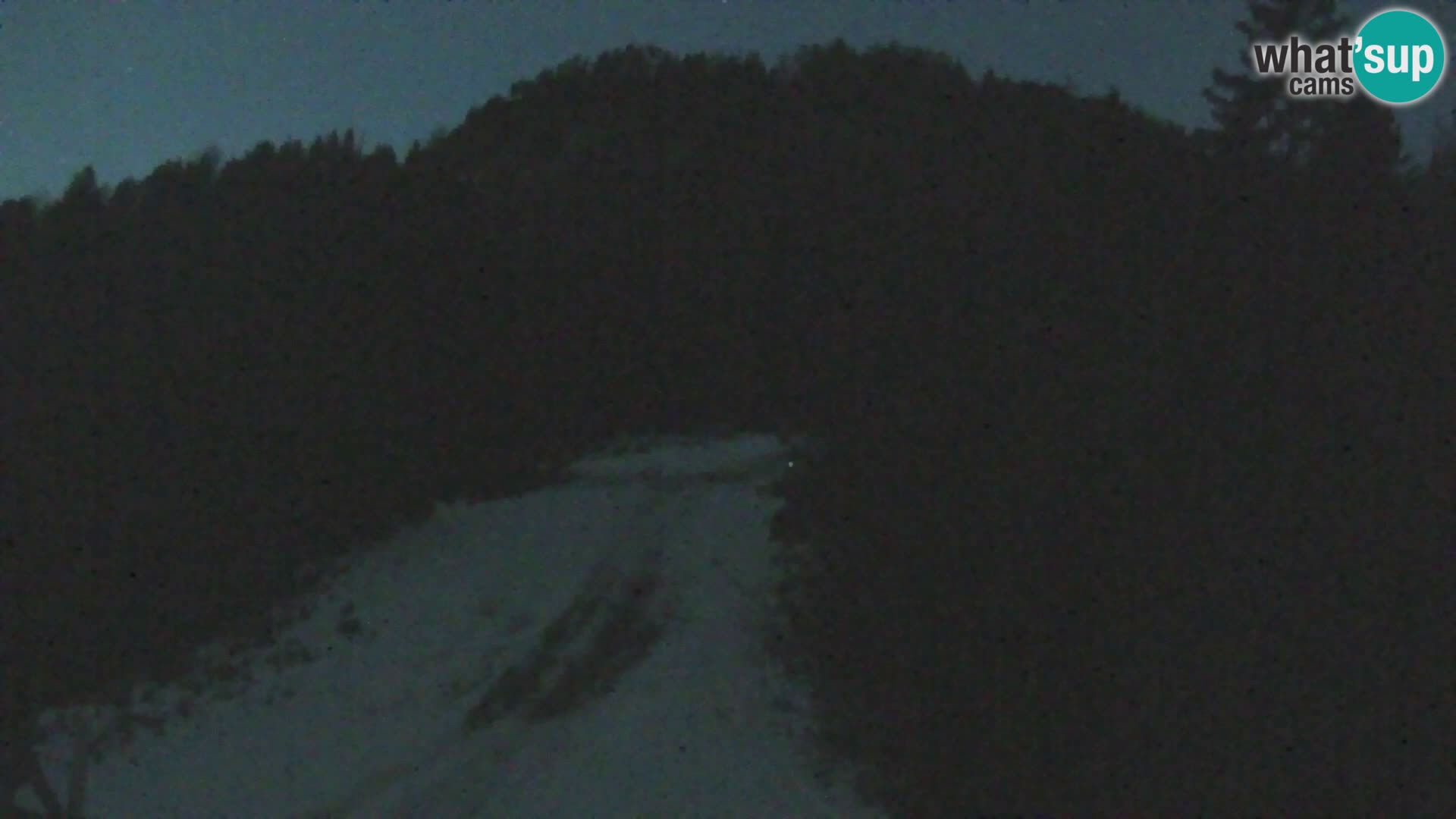 Kranjska Gora web kamera Vitranc | VITRANC 1 gornja postaja