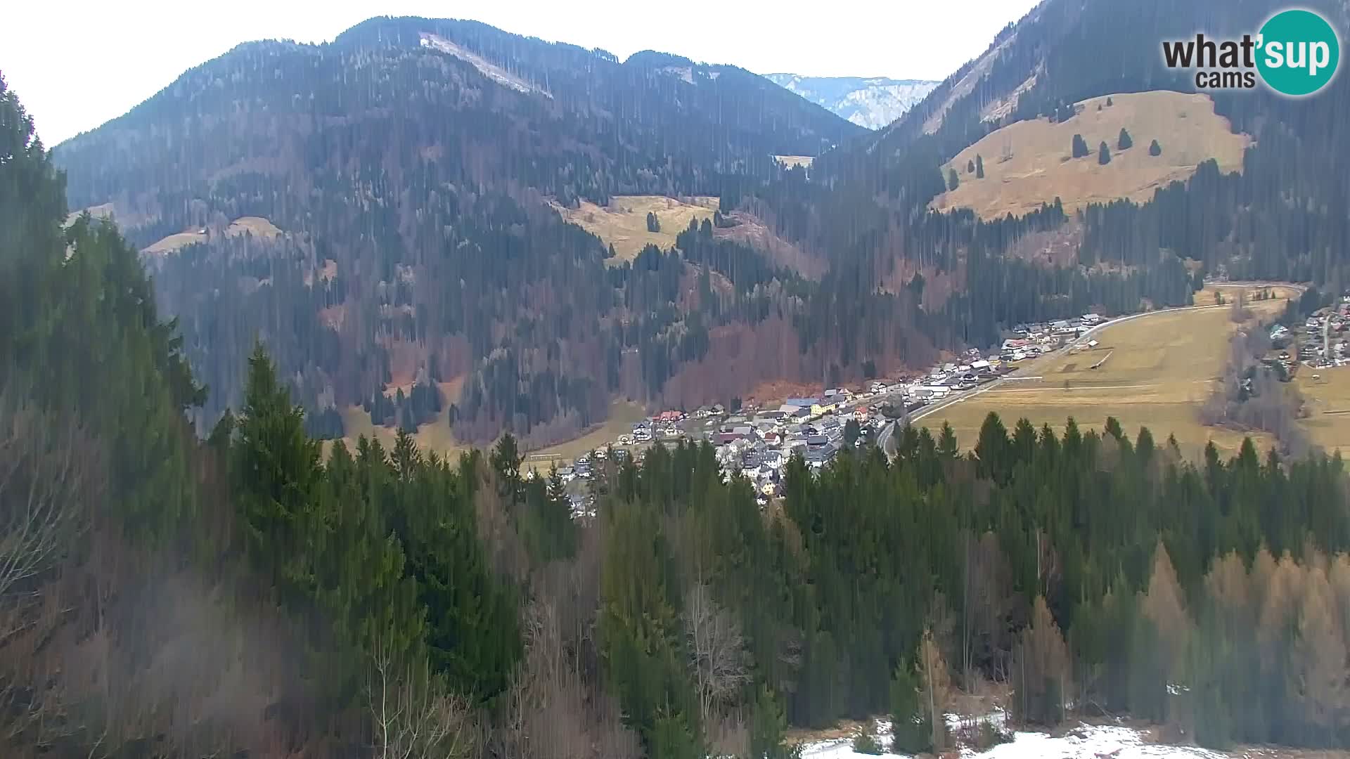 Kranjska Gora web kamera Vitranc | VITRANC 1 gornja postaja