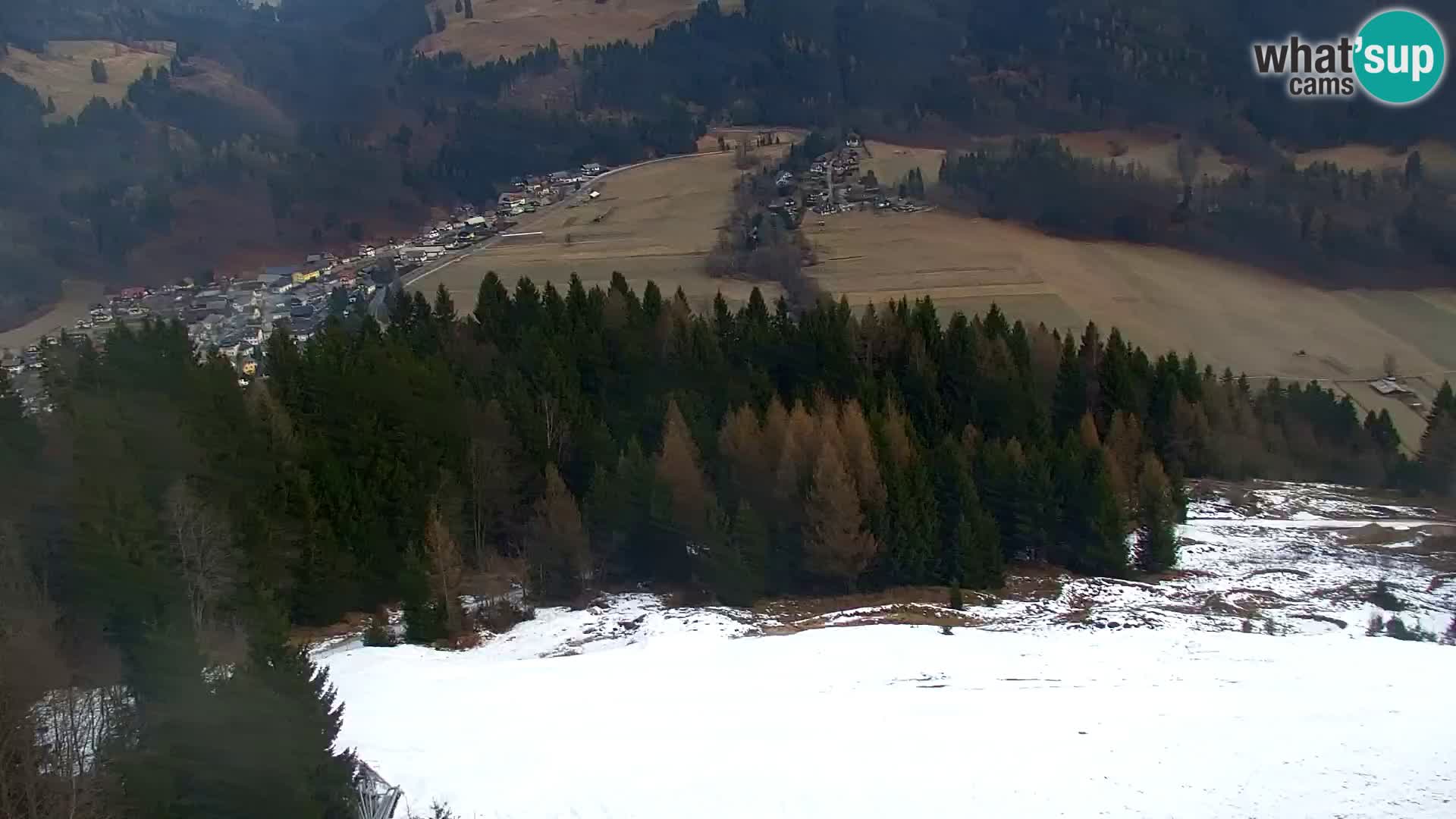 Vitranc Kranjska Gora webcam | VITRANC 1 stazione superiore