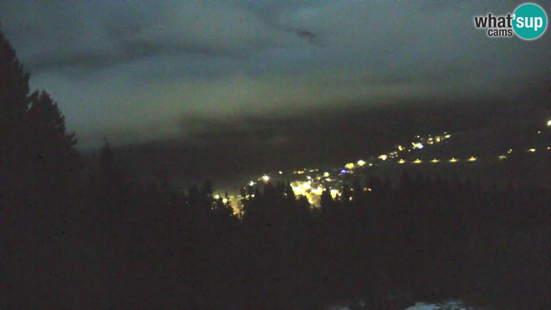 Vitranc Kranjska Gora webcam | VITRANC 1 stazione superiore