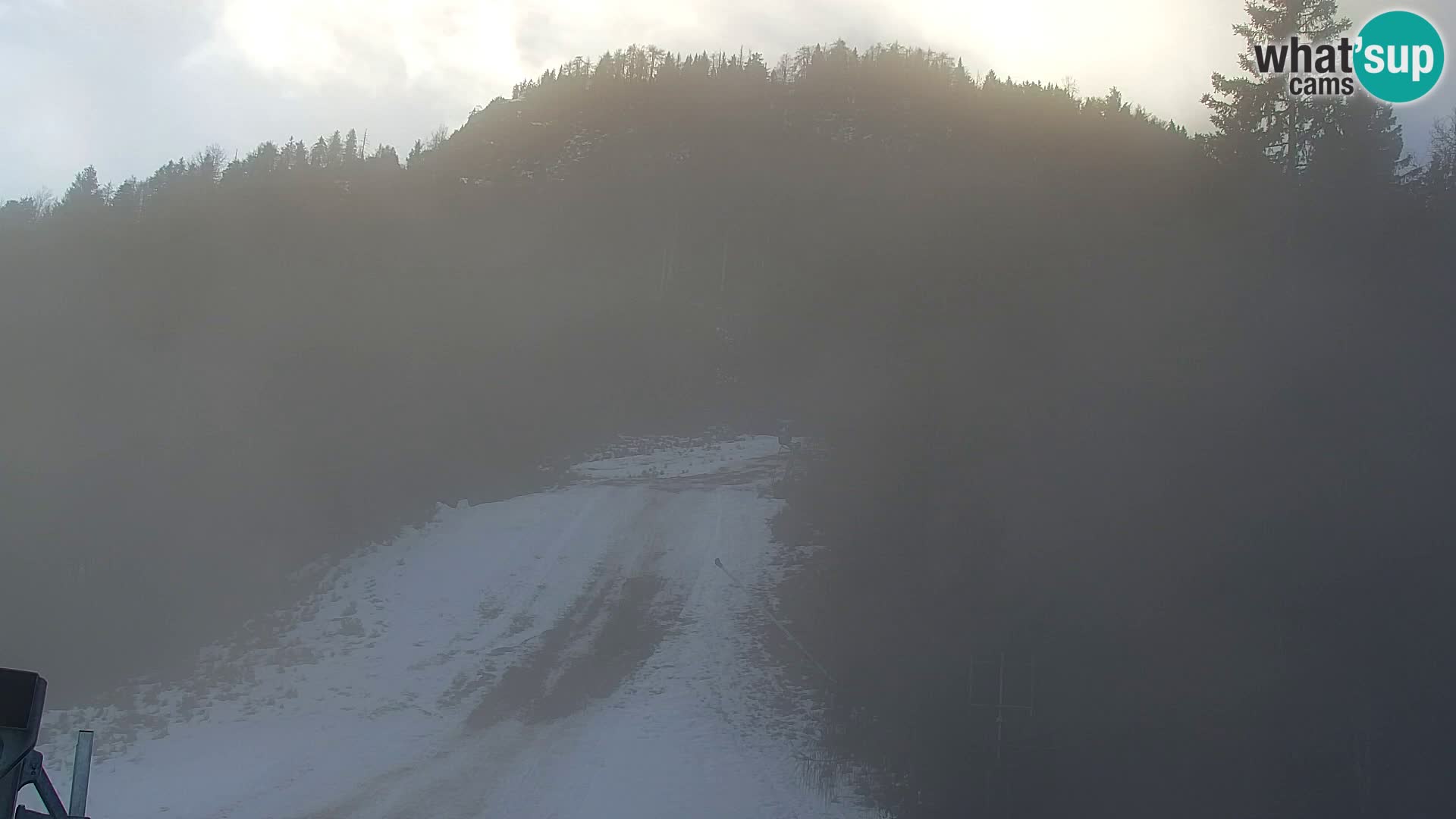 Kranjska Gora web kamera Vitranc | VITRANC 1 gornja postaja