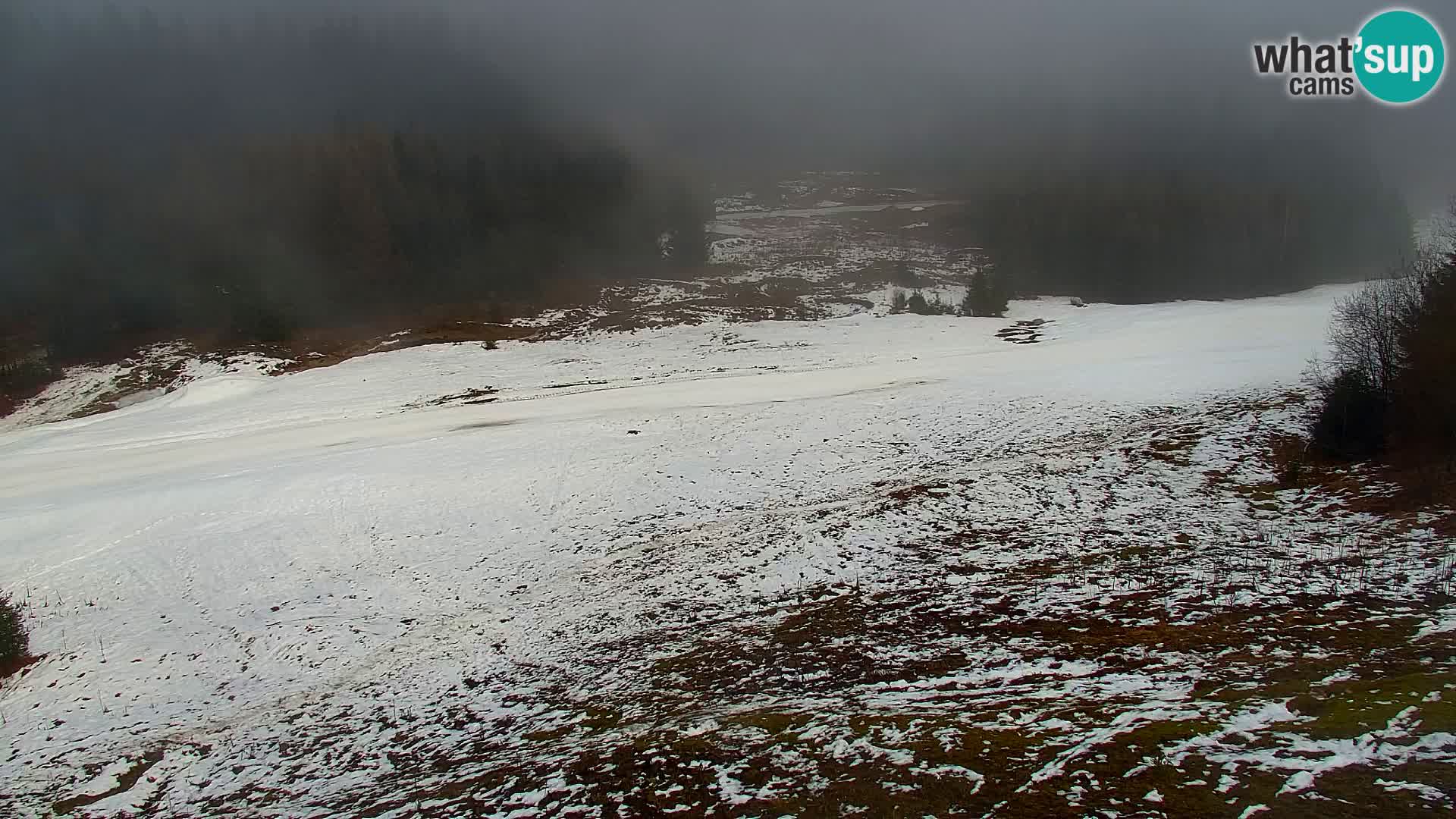 Kranjska Gora web kamera Vitranc | VITRANC 1 gornja postaja