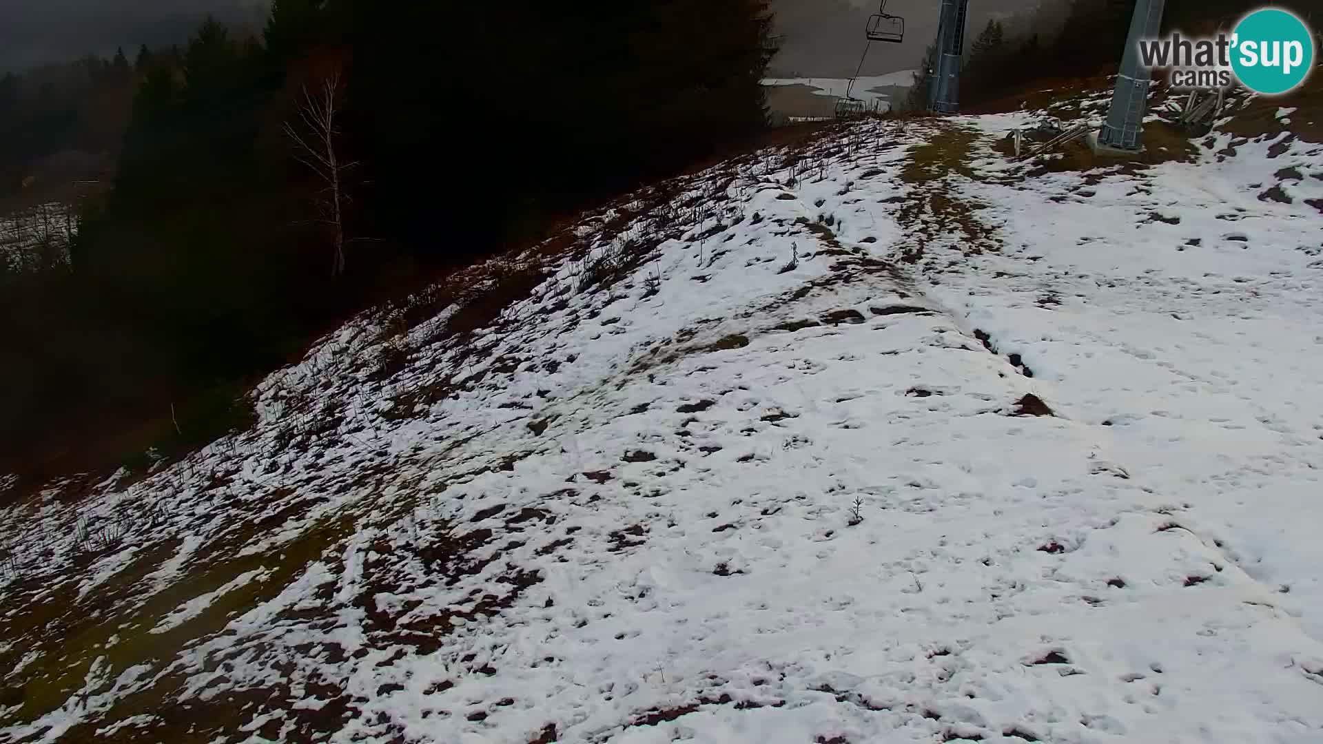 Vitranc Kranjska Gora webcam | VITRANC 1 stazione superiore