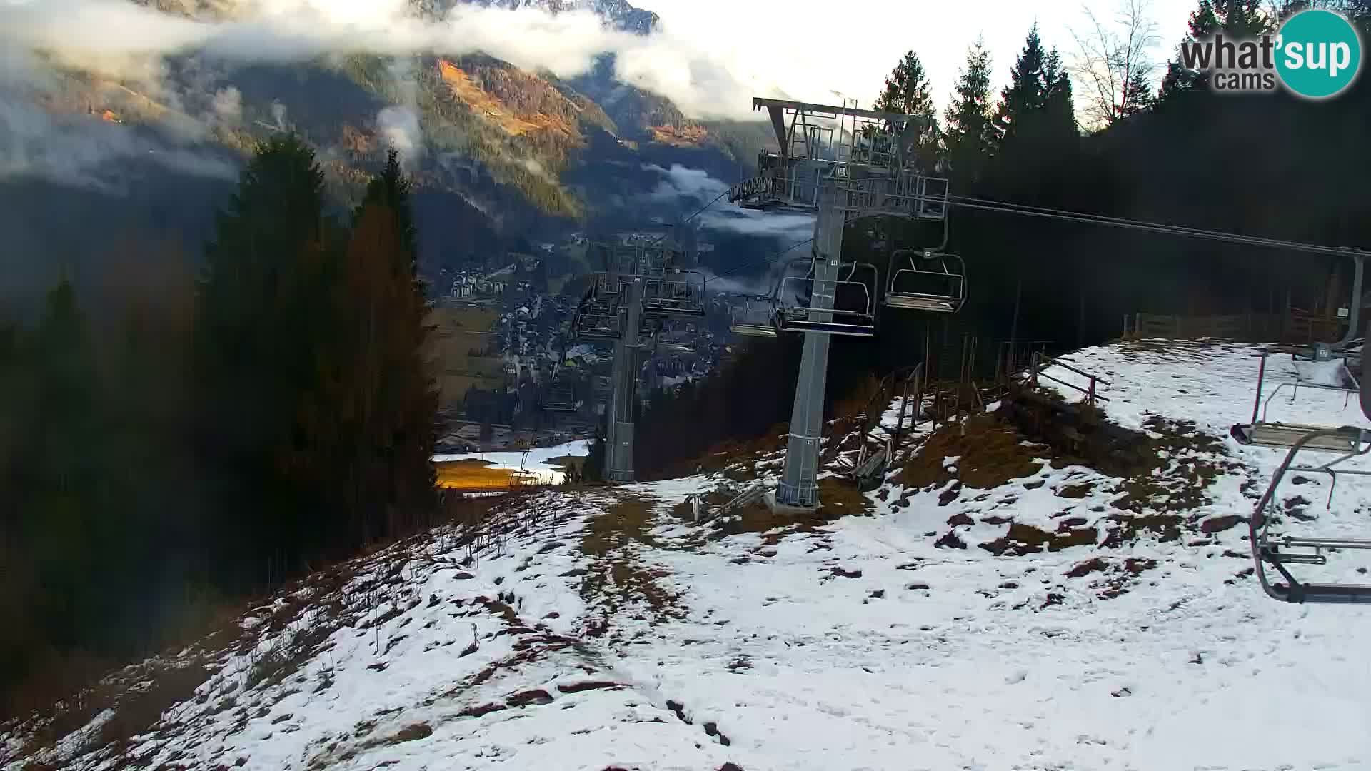 Vitranc Kranjska Gora webcam | VITRANC 1 stazione superiore