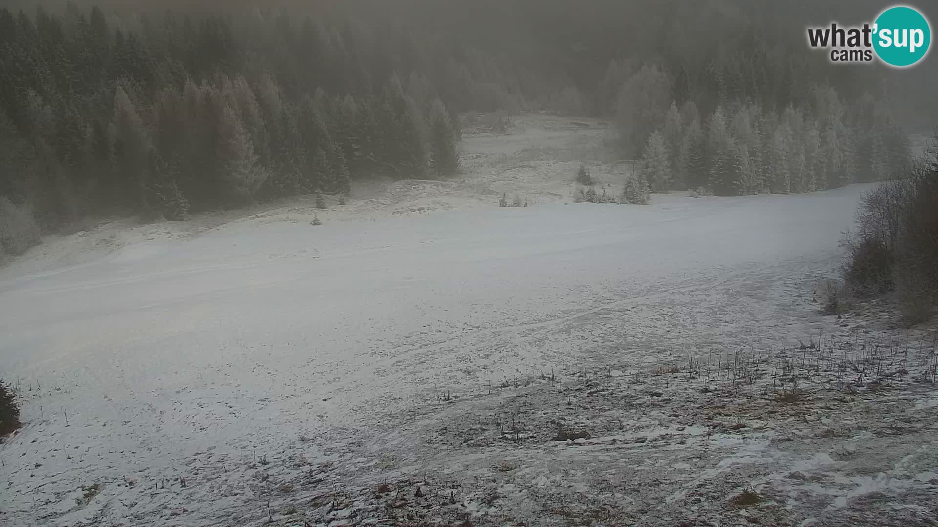 Kranjska Gora web kamera Vitranc | VITRANC 1 gornja postaja