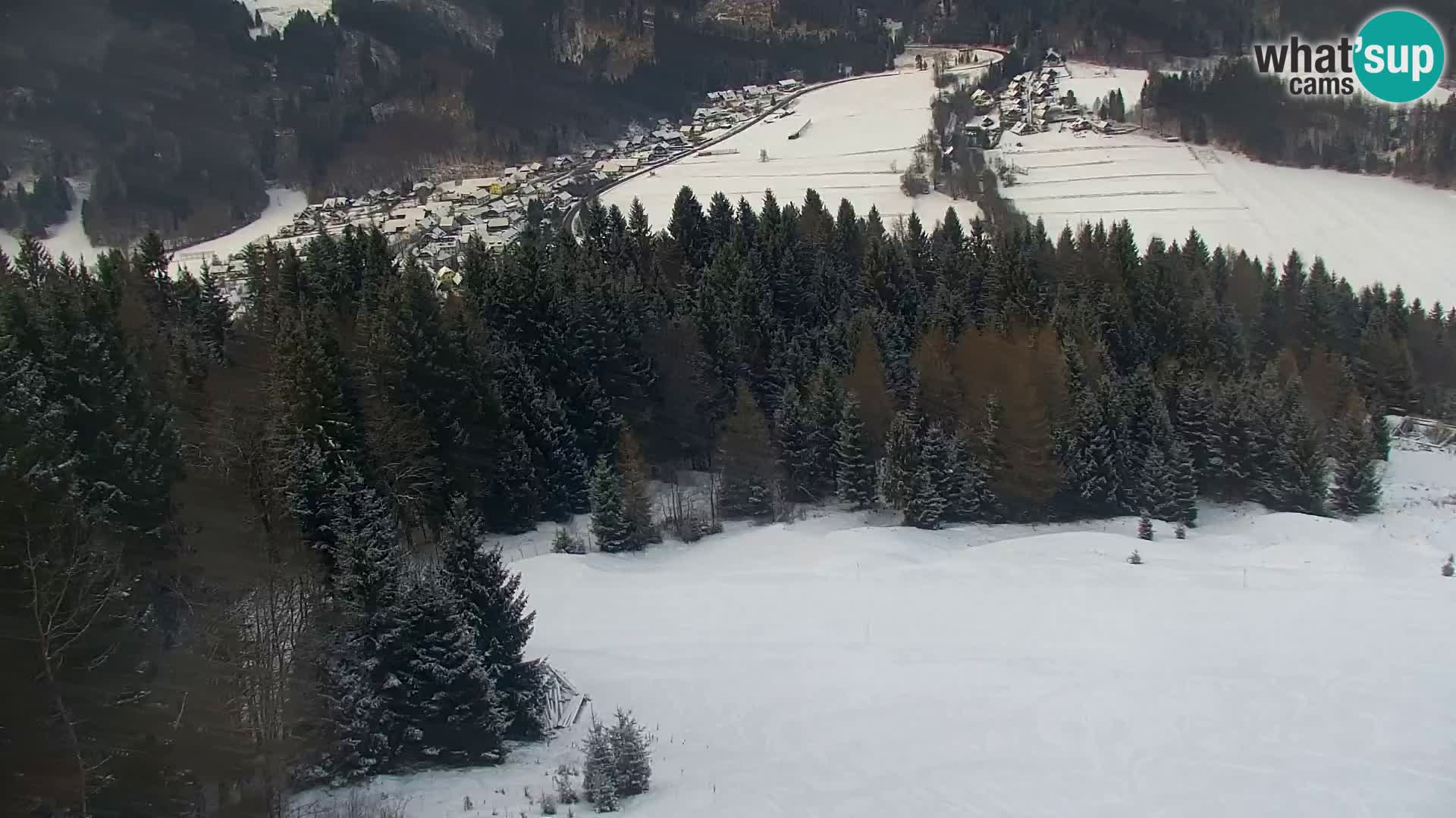 Kranjska Gora webcam VITRANC 1 | obere Station