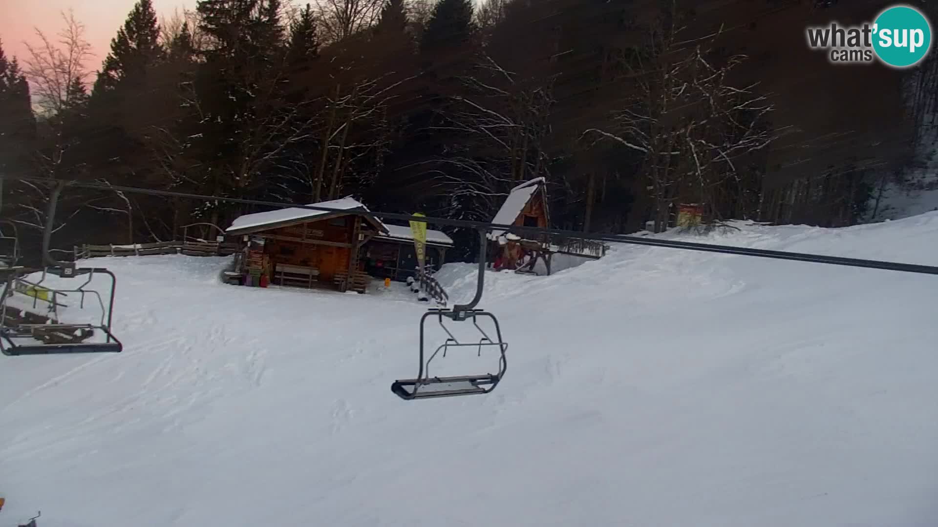 Vitranc Kranjska Gora webcam | VITRANC 1 stazione superiore