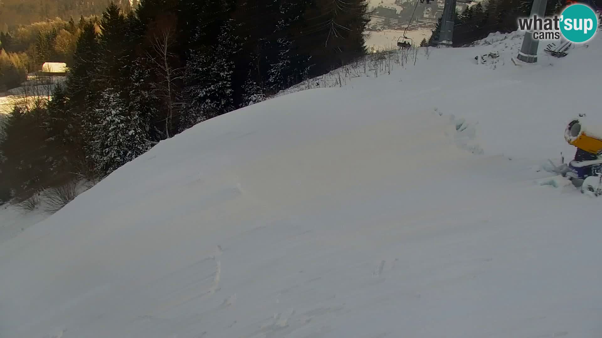 Kranjska Gora webcam VITRANC 1 | obere Station