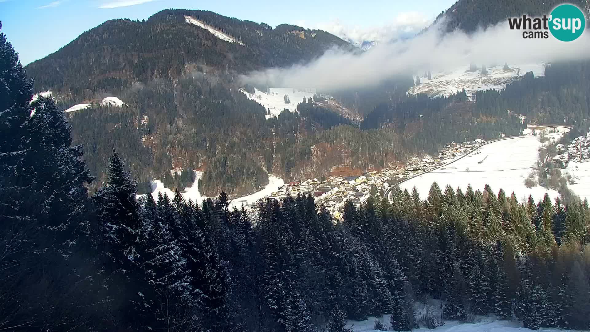 Vitranc Kranjska Gora webcam | VITRANC 1 stazione superiore