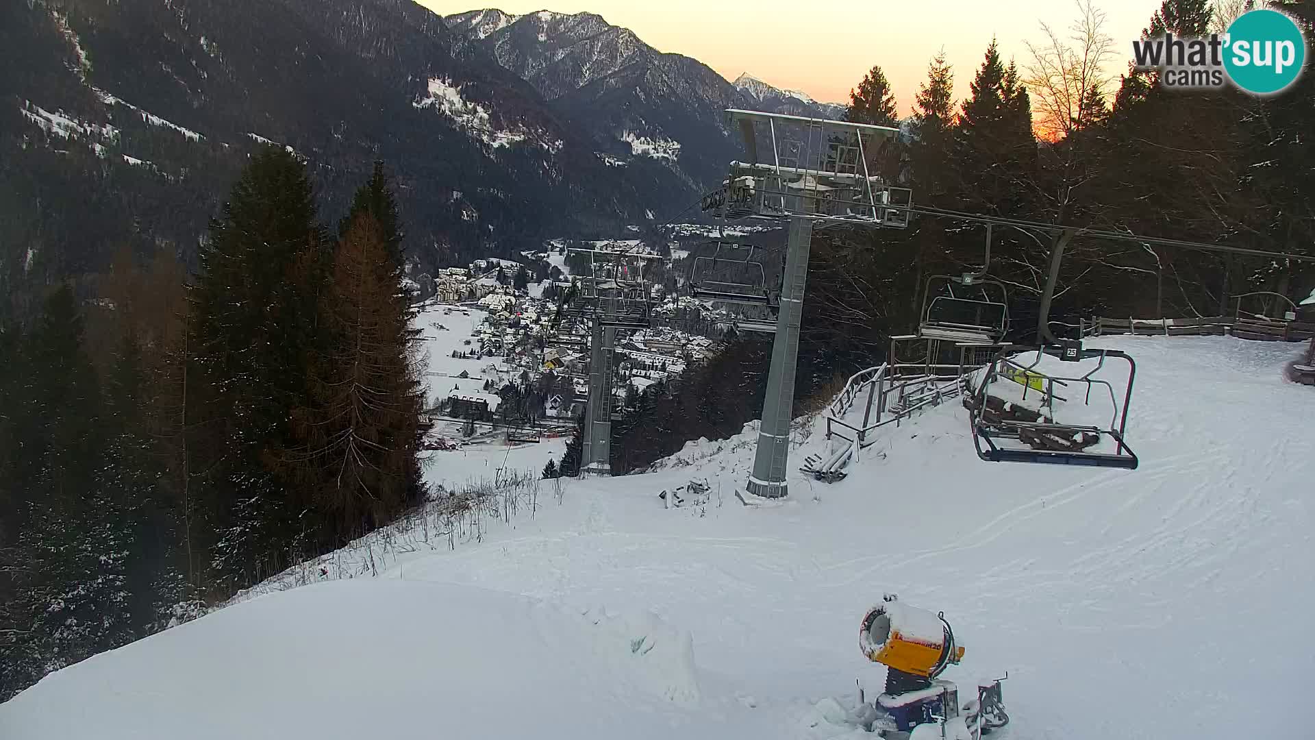 Kranjska Gora webcam VITRANC 1 | obere Station