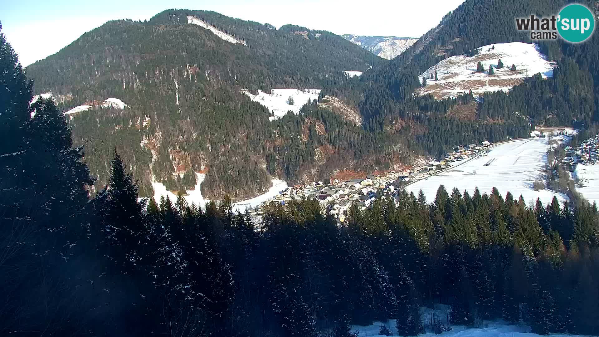 Vitranc Kranjska Gora webcam | VITRANC 1 stazione superiore