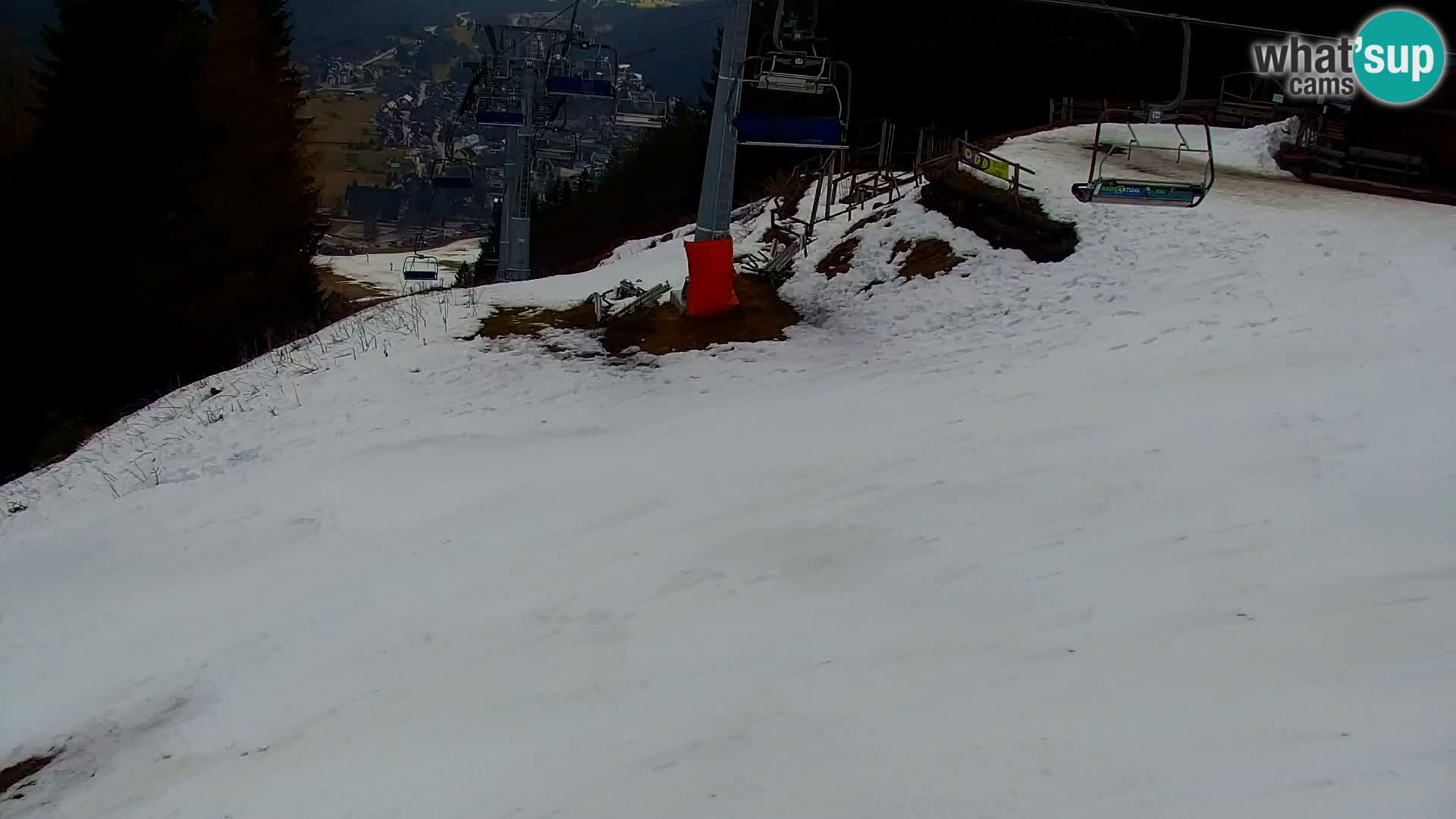 Vitranc Kranjska Gora webcam | VITRANC 1 stazione superiore