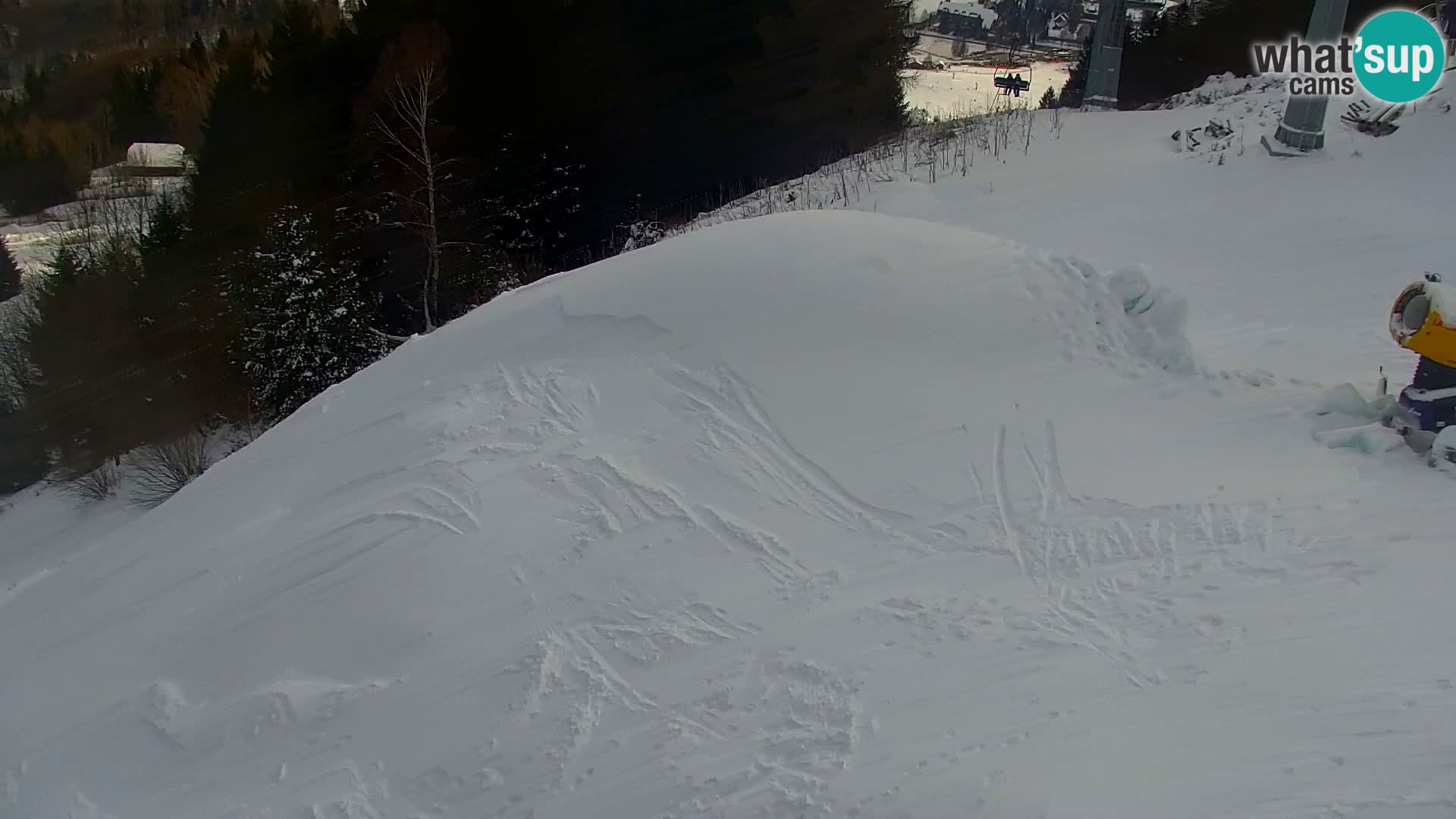 Vitranc Kranjska Gora webcam | VITRANC 1 stazione superiore