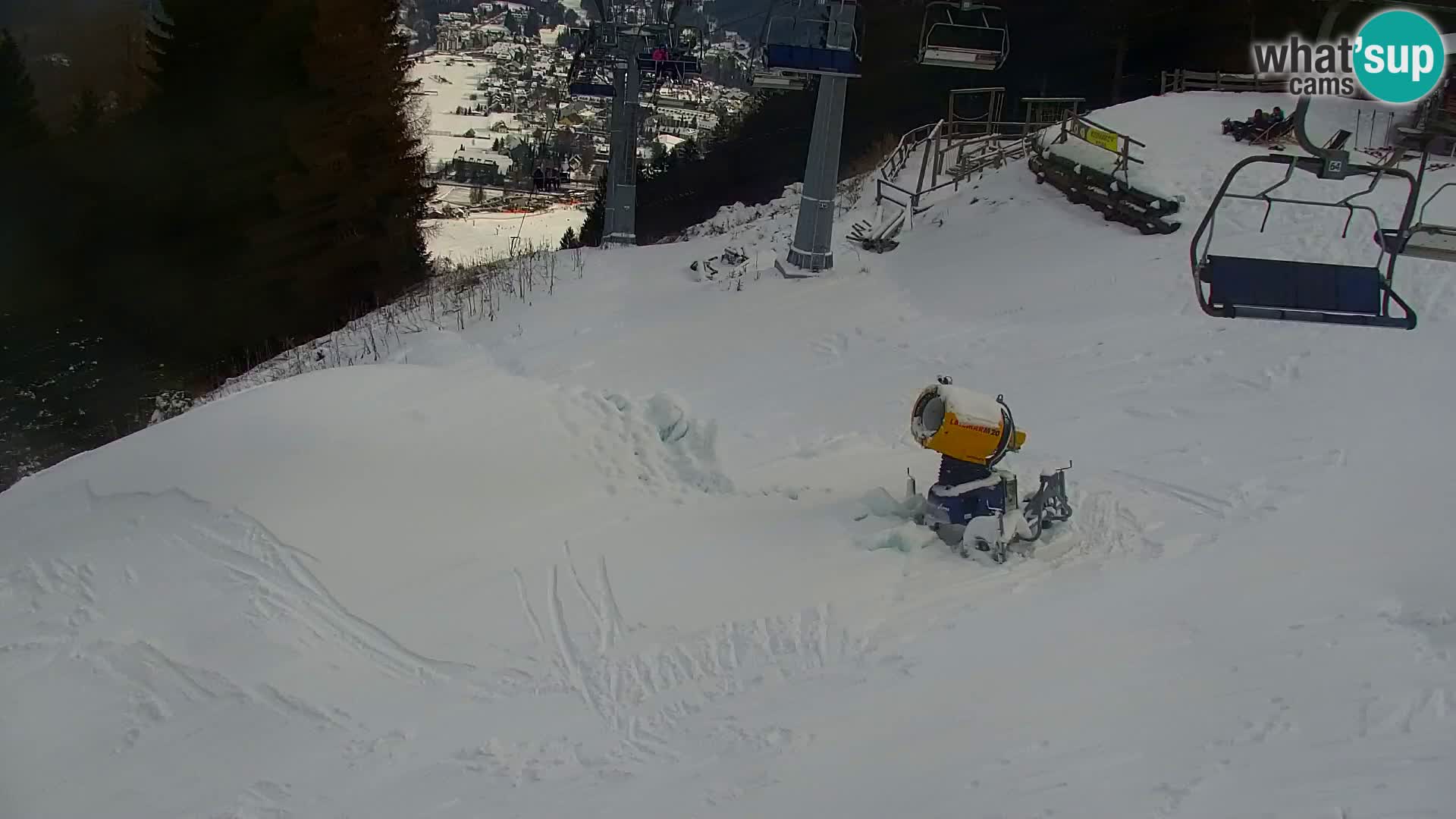 Vitranc Kranjska Gora webcam | VITRANC 1 stazione superiore