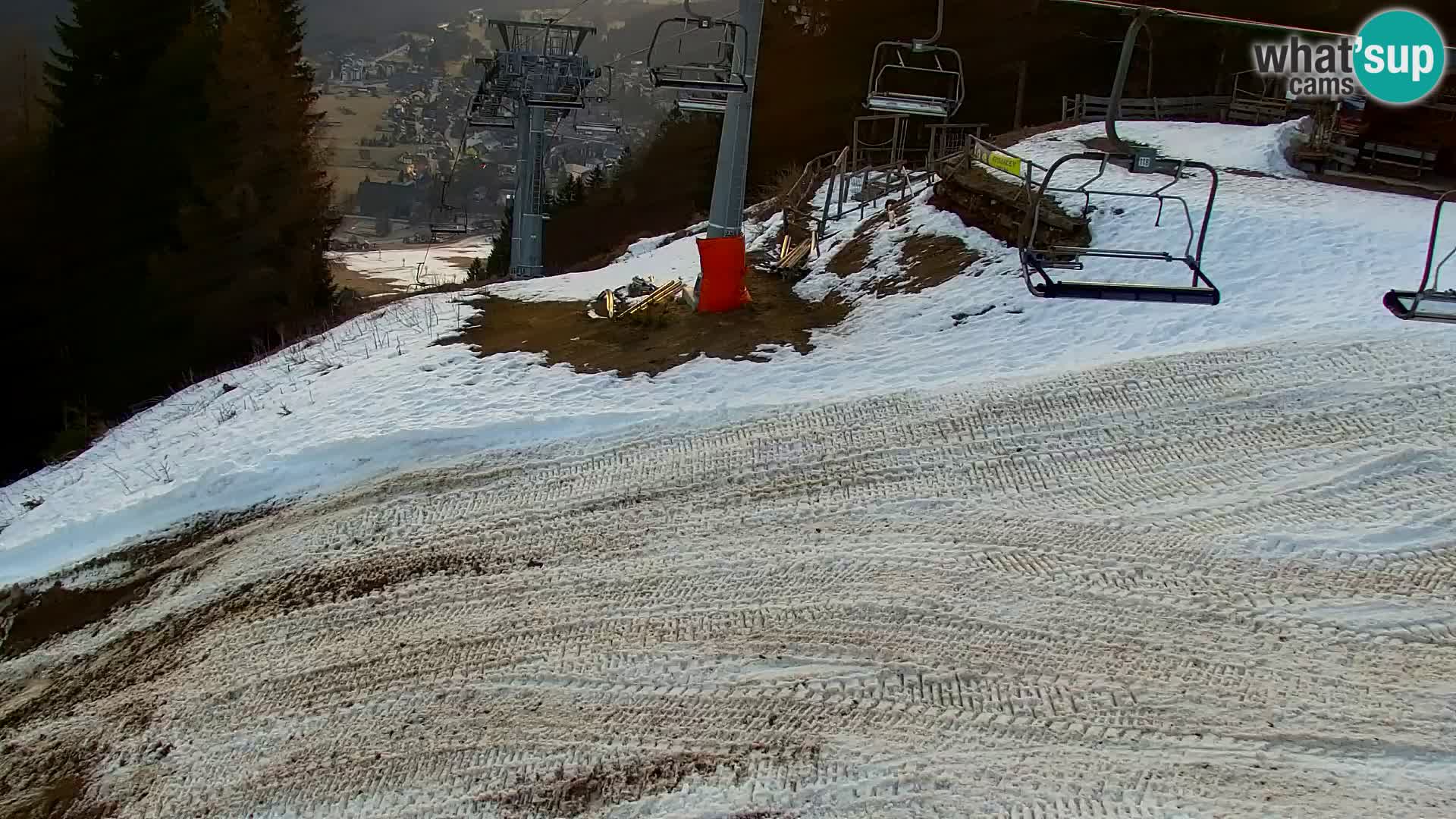 Kranjska Gora kamera VITRANC 1 | Zgornja postaja