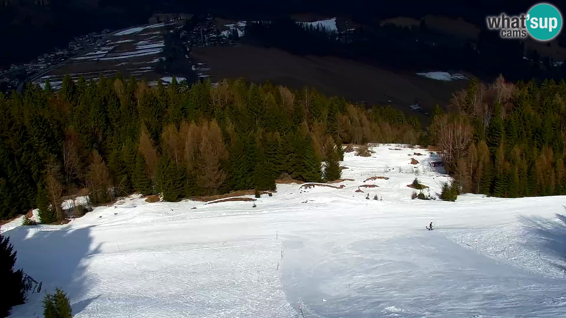 Vitranc Kranjska Gora webcam | VITRANC 1 stazione superiore