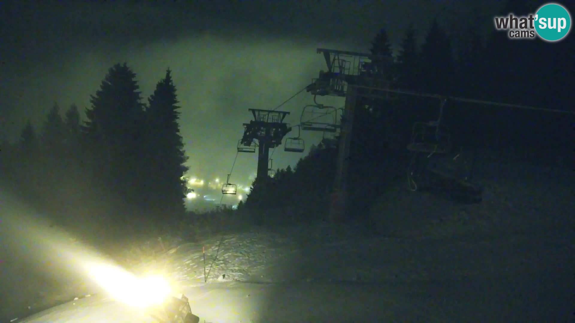 Kranjska Gora webcam VITRANC 1 | obere Station