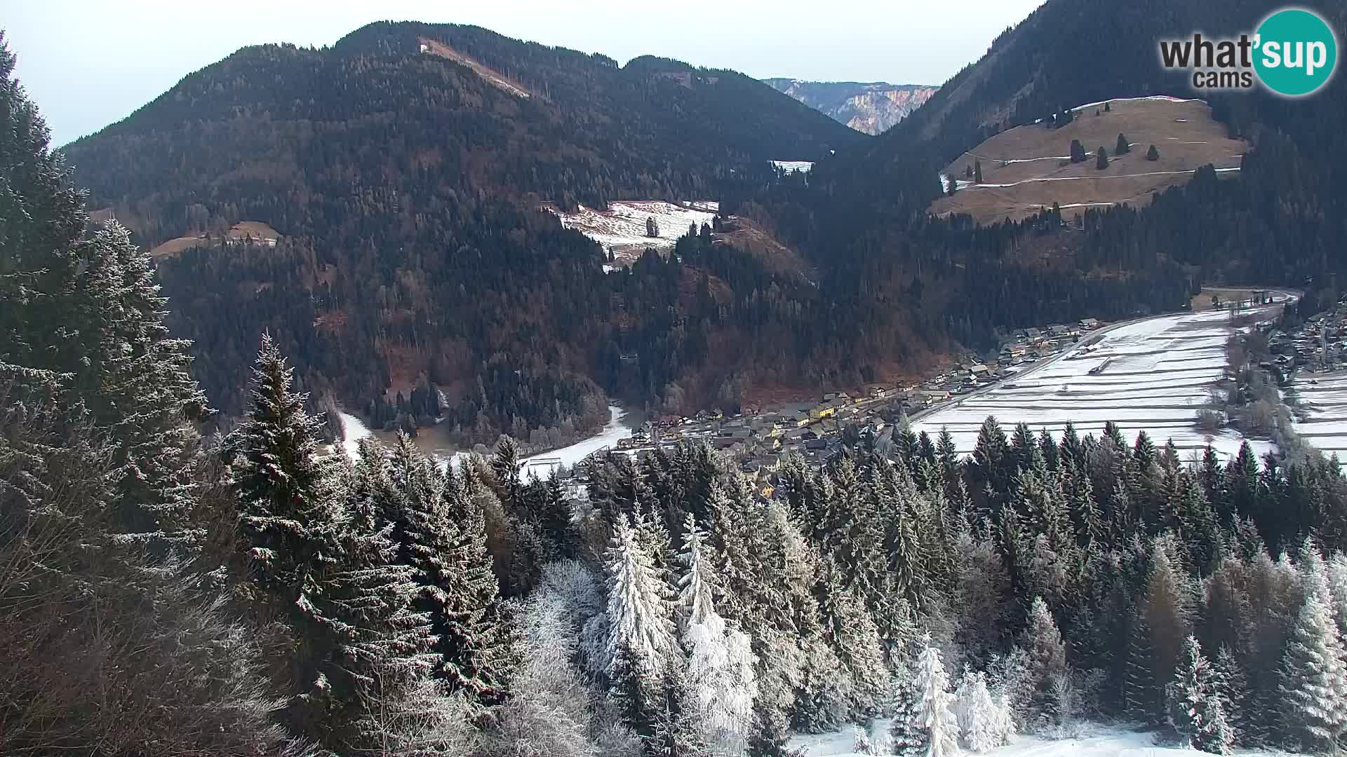 Kranjska Gora web kamera Vitranc | VITRANC 1 gornja postaja