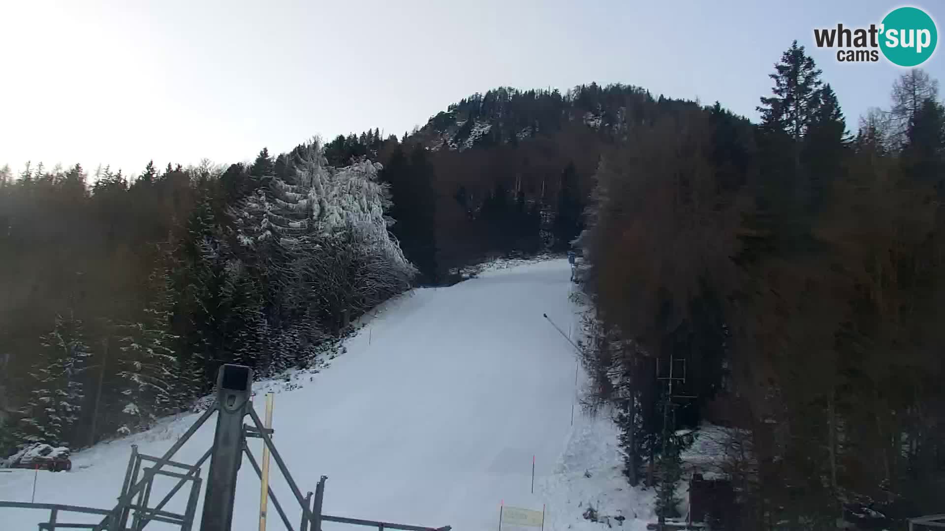 Kranjska Gora web kamera Vitranc | VITRANC 1 gornja postaja