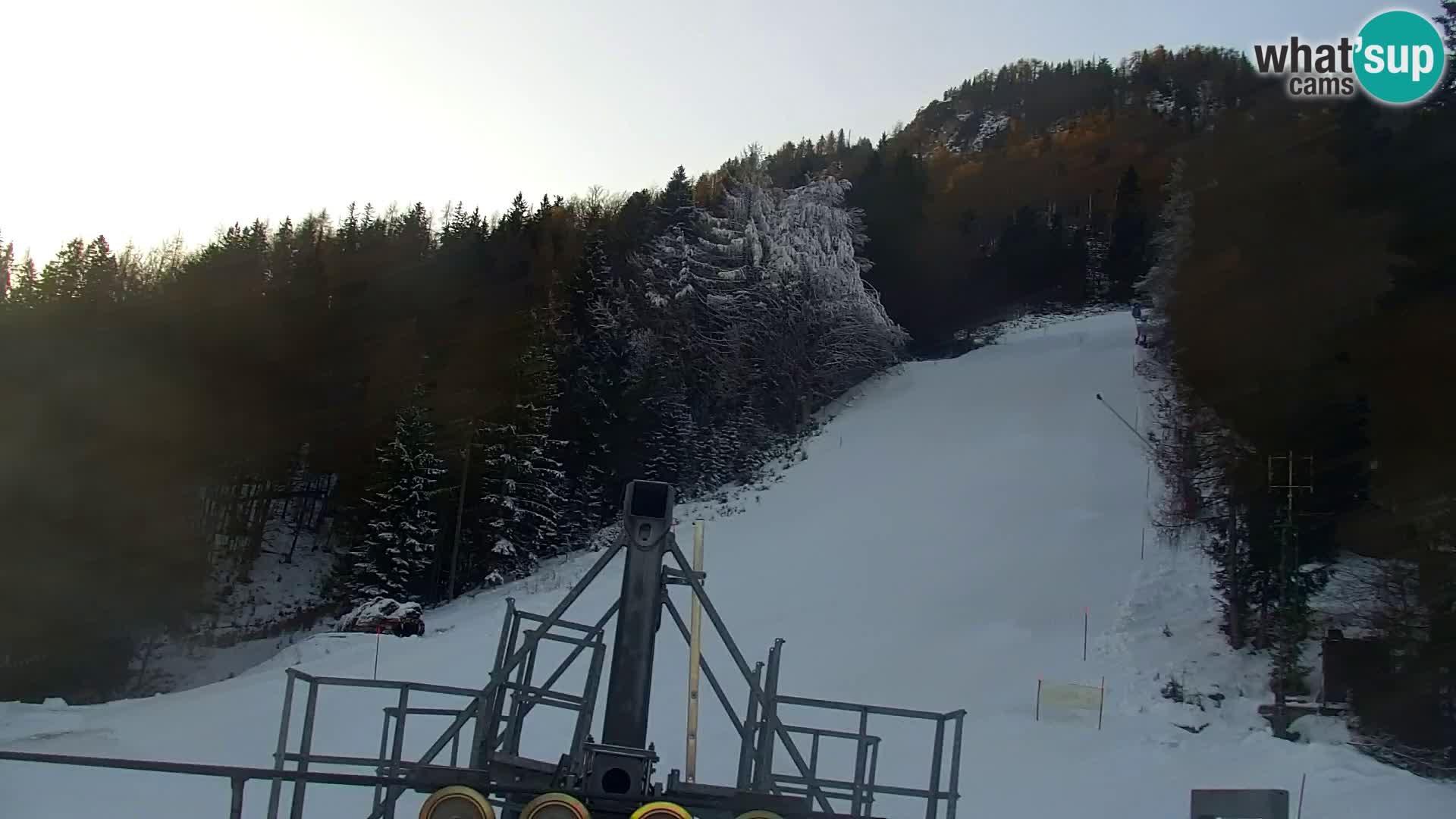 Kranjska Gora web kamera Vitranc | VITRANC 1 gornja postaja