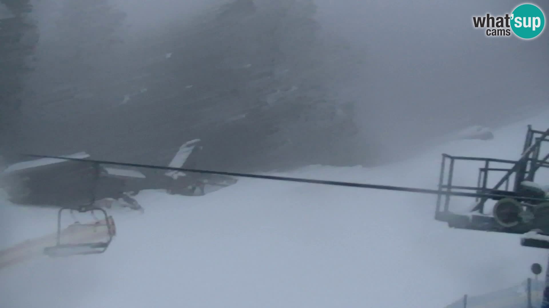 Vitranc Kranjska Gora webcam | VITRANC 1 stazione superiore