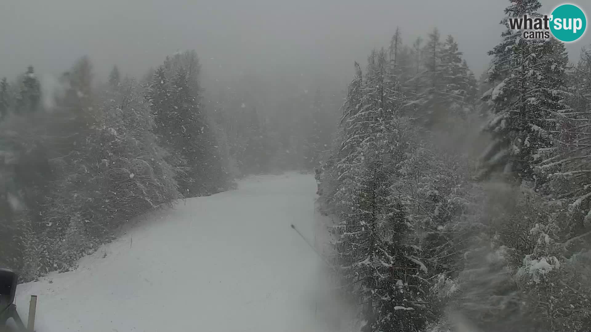 Kranjska Gora webcam VITRANC 1 | obere Station