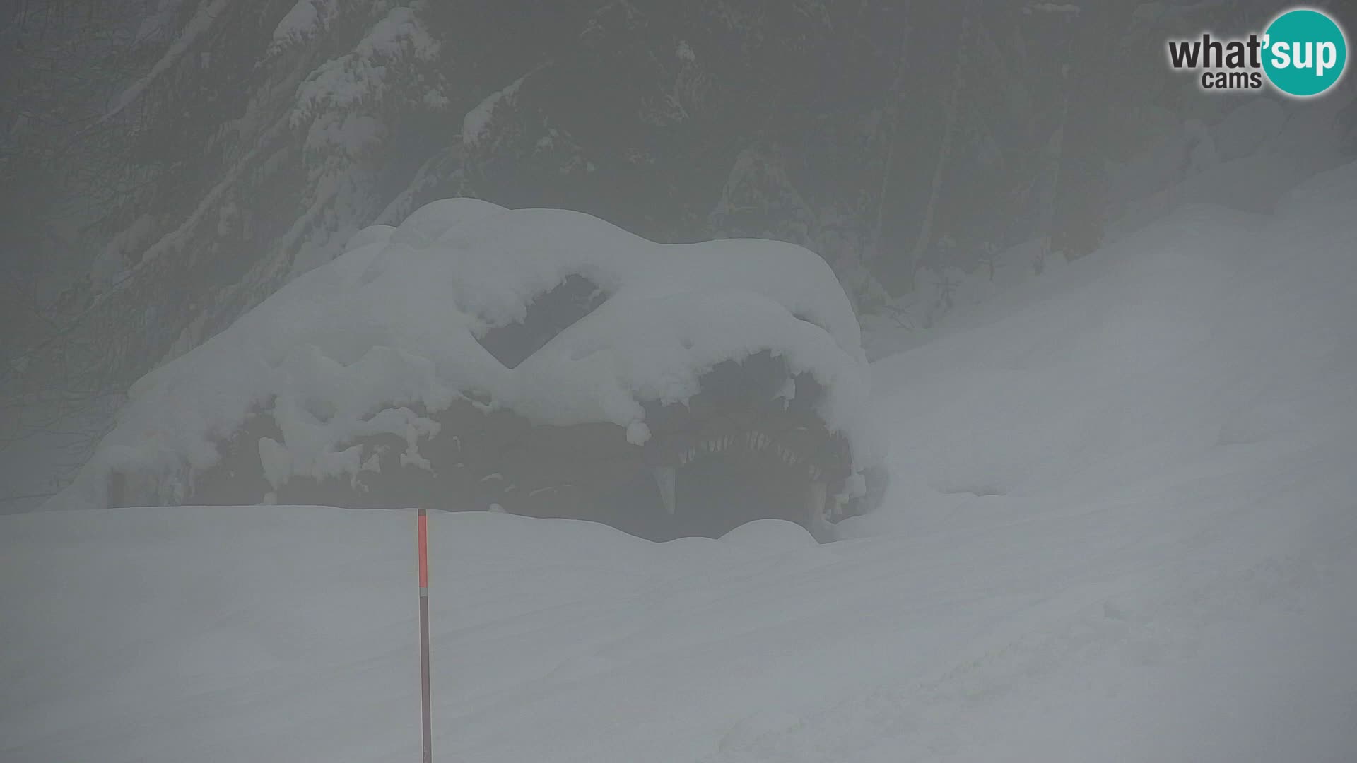 Kranjska Gora webcam VITRANC 1 | obere Station