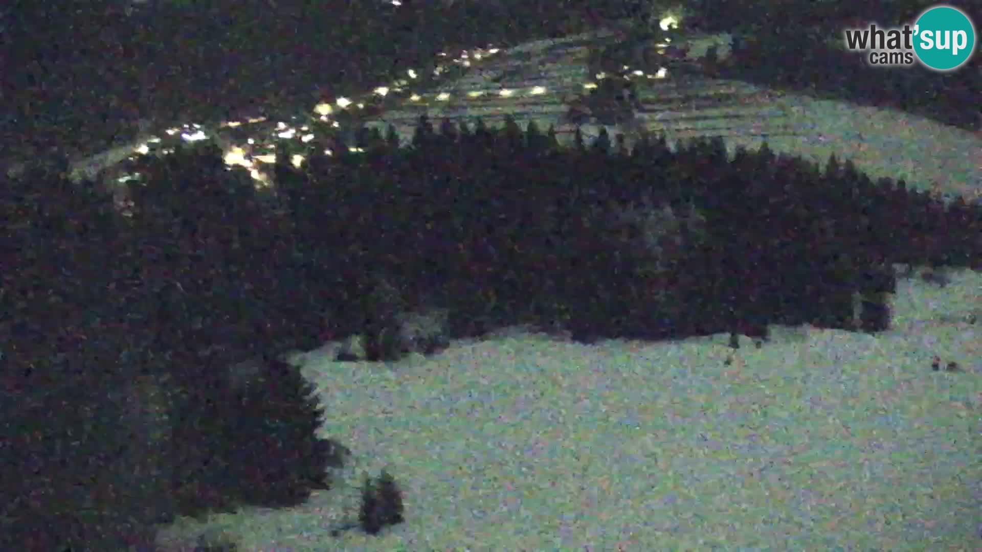 Kranjska Gora web kamera Vitranc | VITRANC 1 gornja postaja