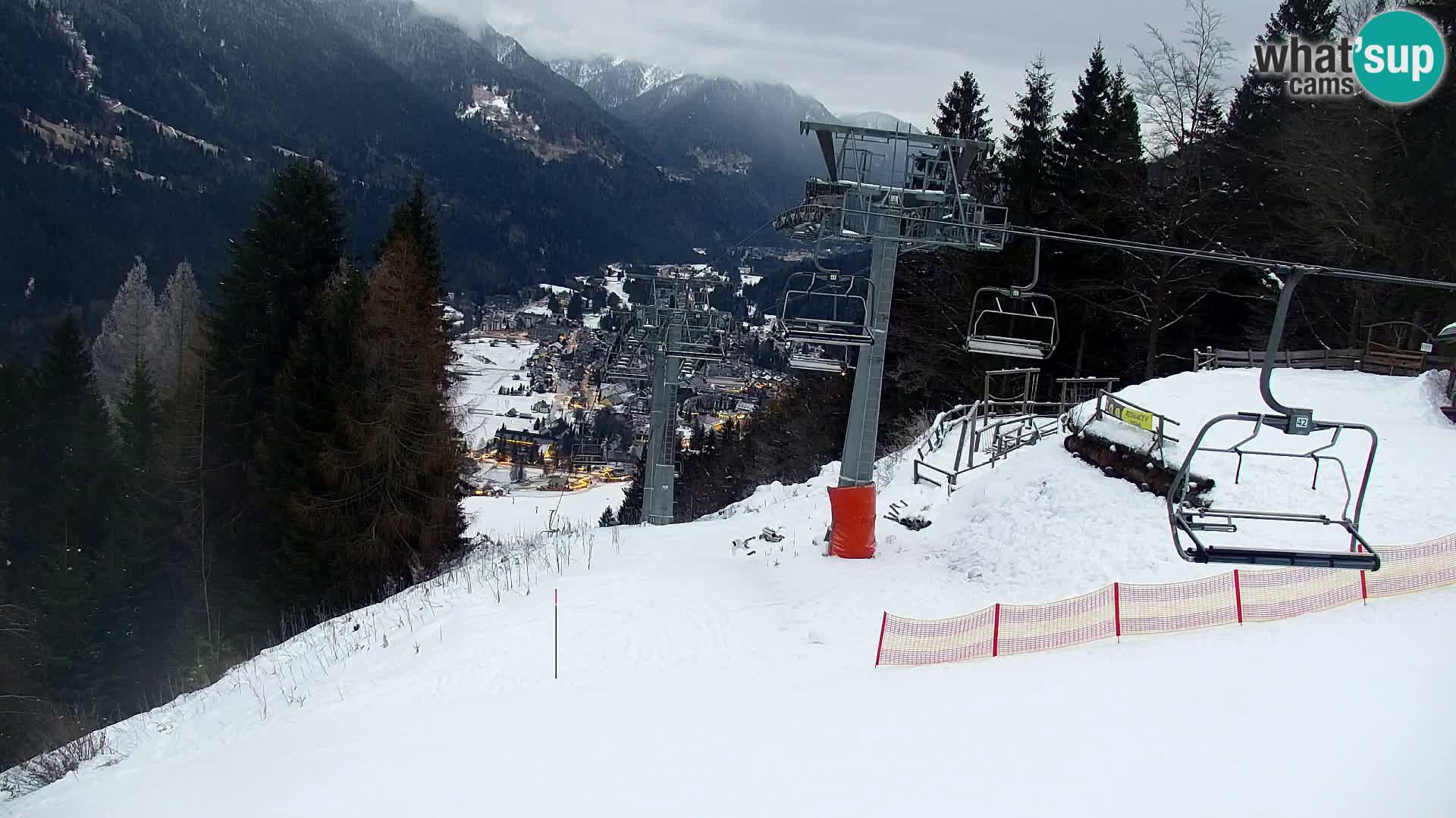 Kranjska Gora web kamera Vitranc | VITRANC 1 gornja postaja