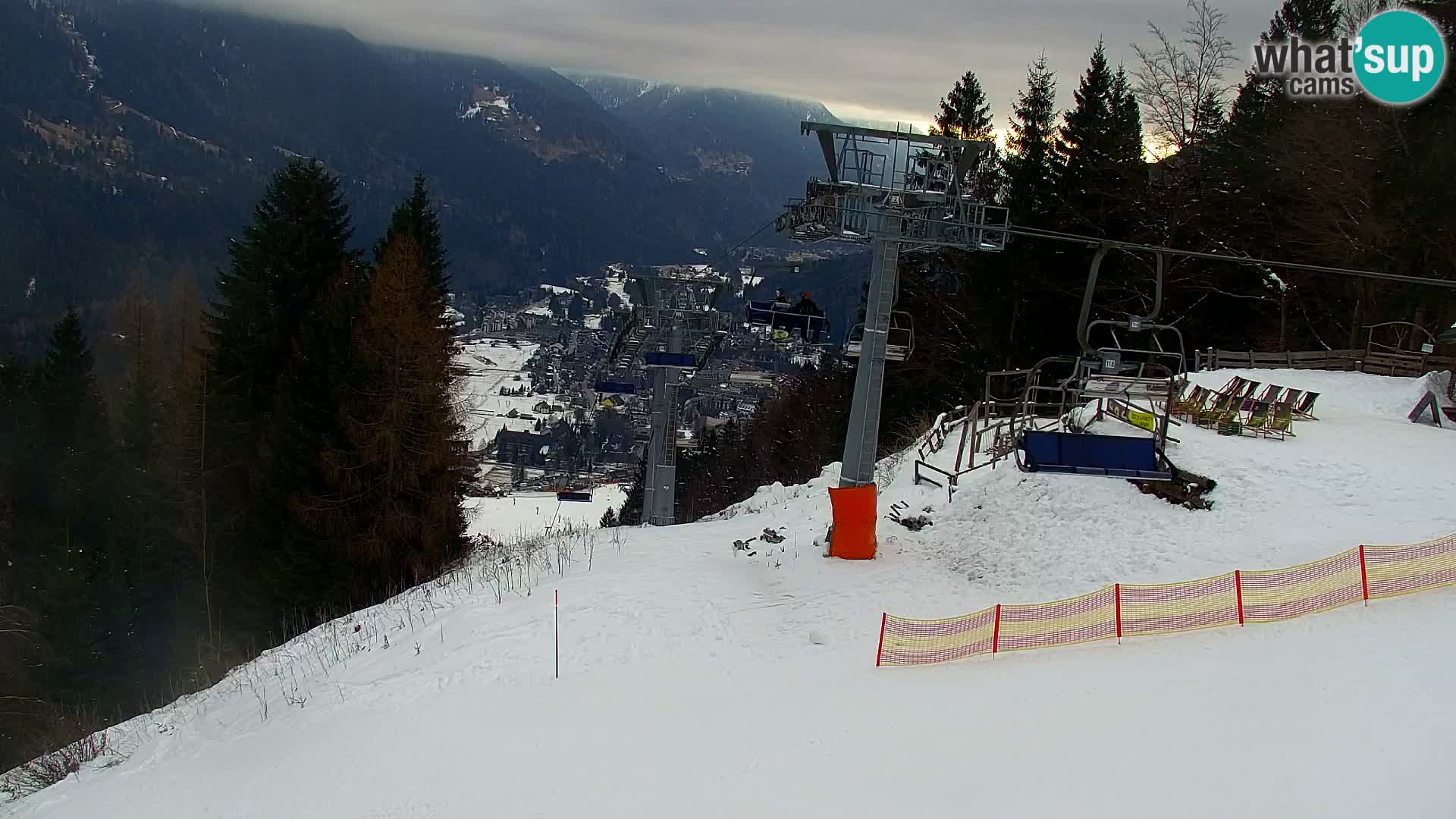 Vitranc Kranjska Gora webcam | VITRANC 1 stazione superiore