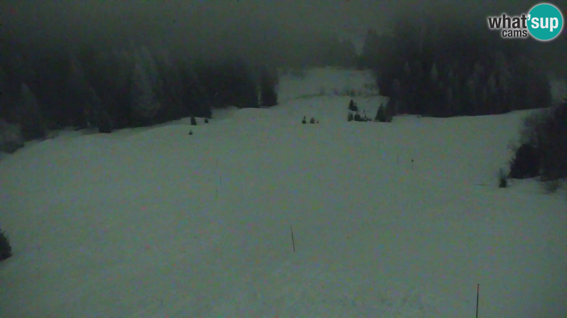 Kranjska Gora web kamera Vitranc | VITRANC 1 gornja postaja