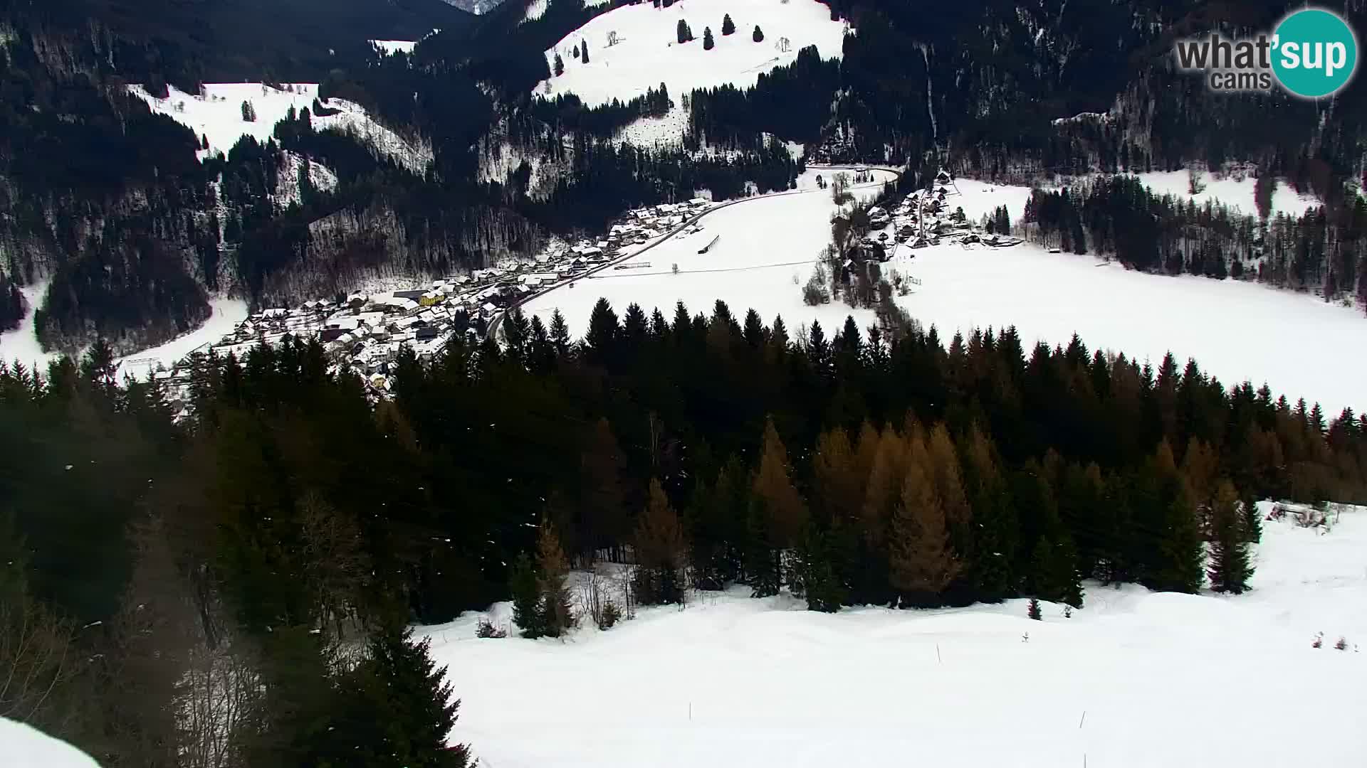 Kranjska Gora webcam VITRANC 1 | obere Station