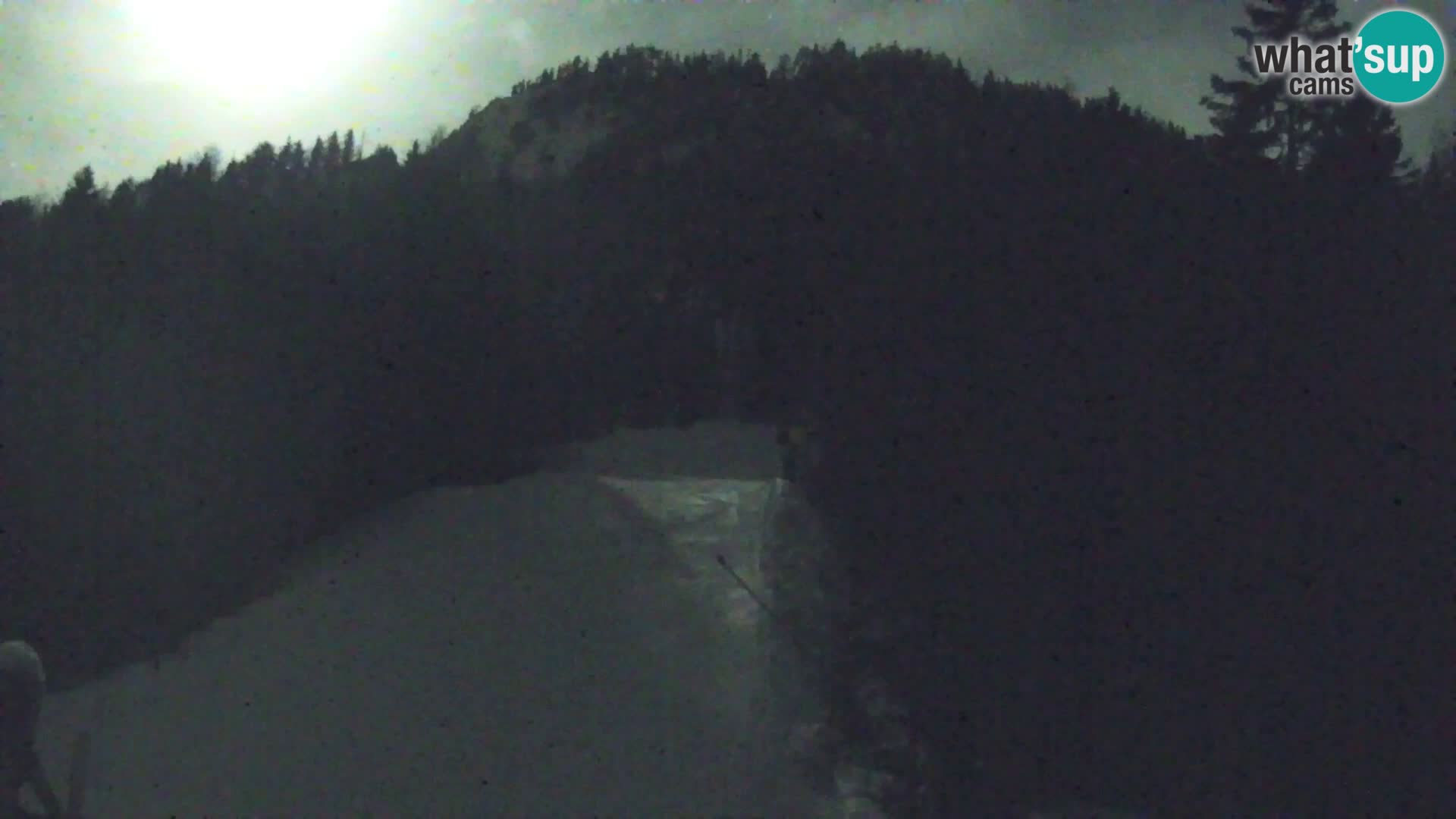 Kranjska Gora web kamera Vitranc | VITRANC 1 gornja postaja