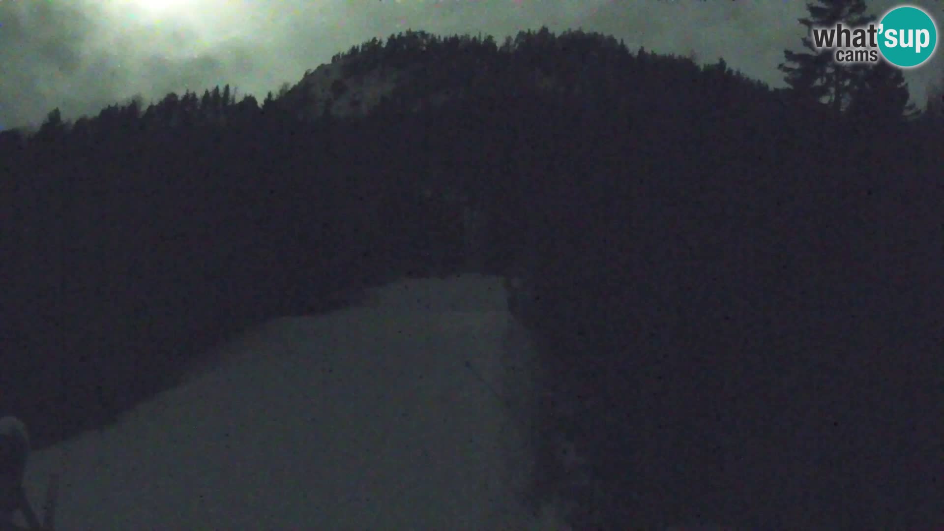 Kranjska Gora web kamera Vitranc | VITRANC 1 gornja postaja