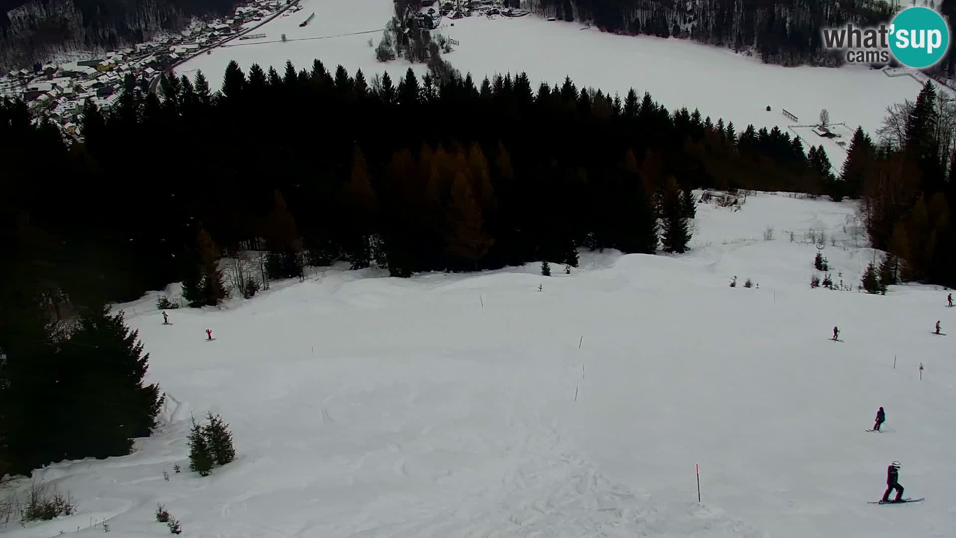 Kranjska Gora webcam VITRANC 1 | obere Station