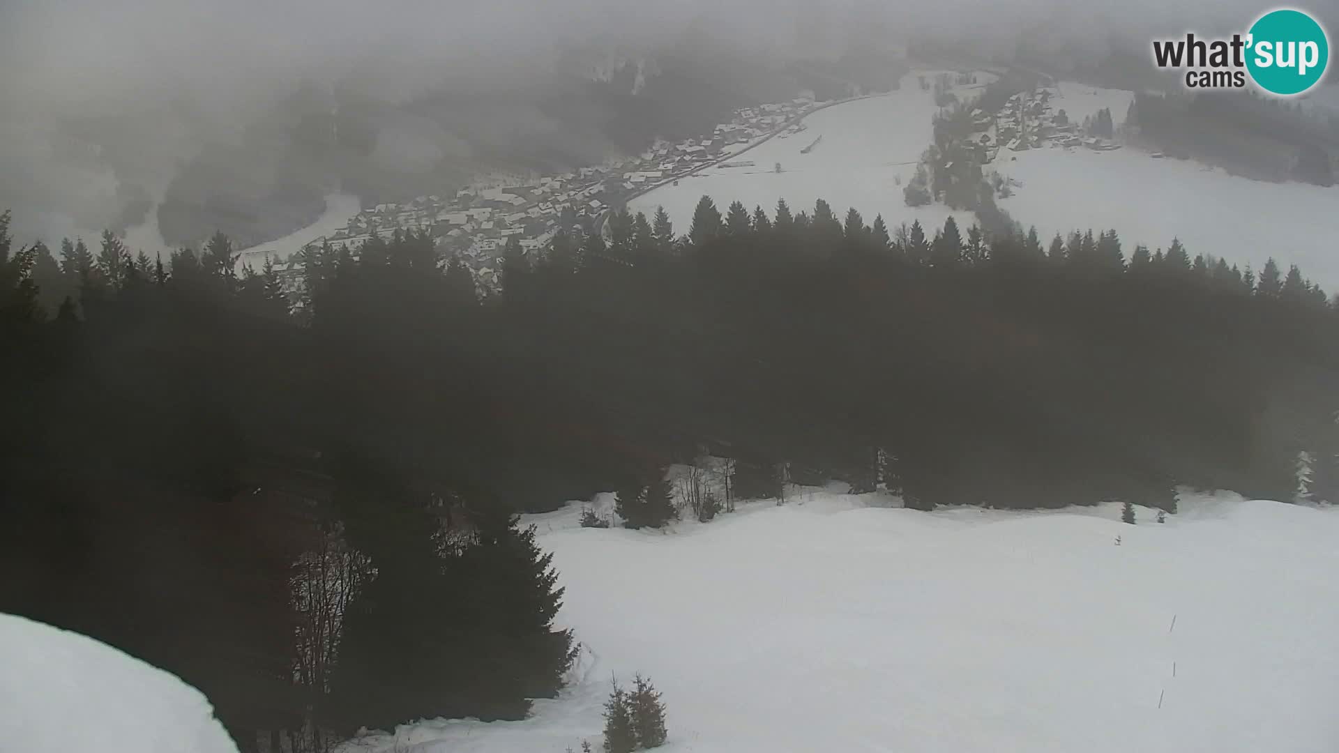 Kranjska Gora webcam VITRANC 1 | obere Station