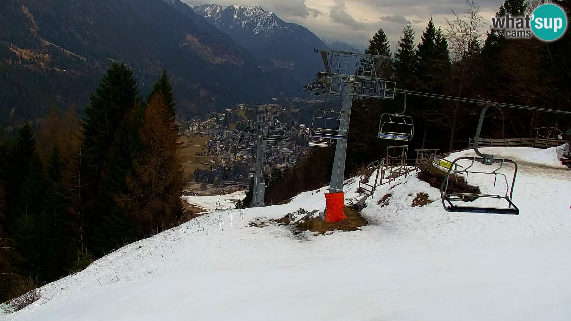 Kranjska Gora webcam VITRANC 1 | obere Station