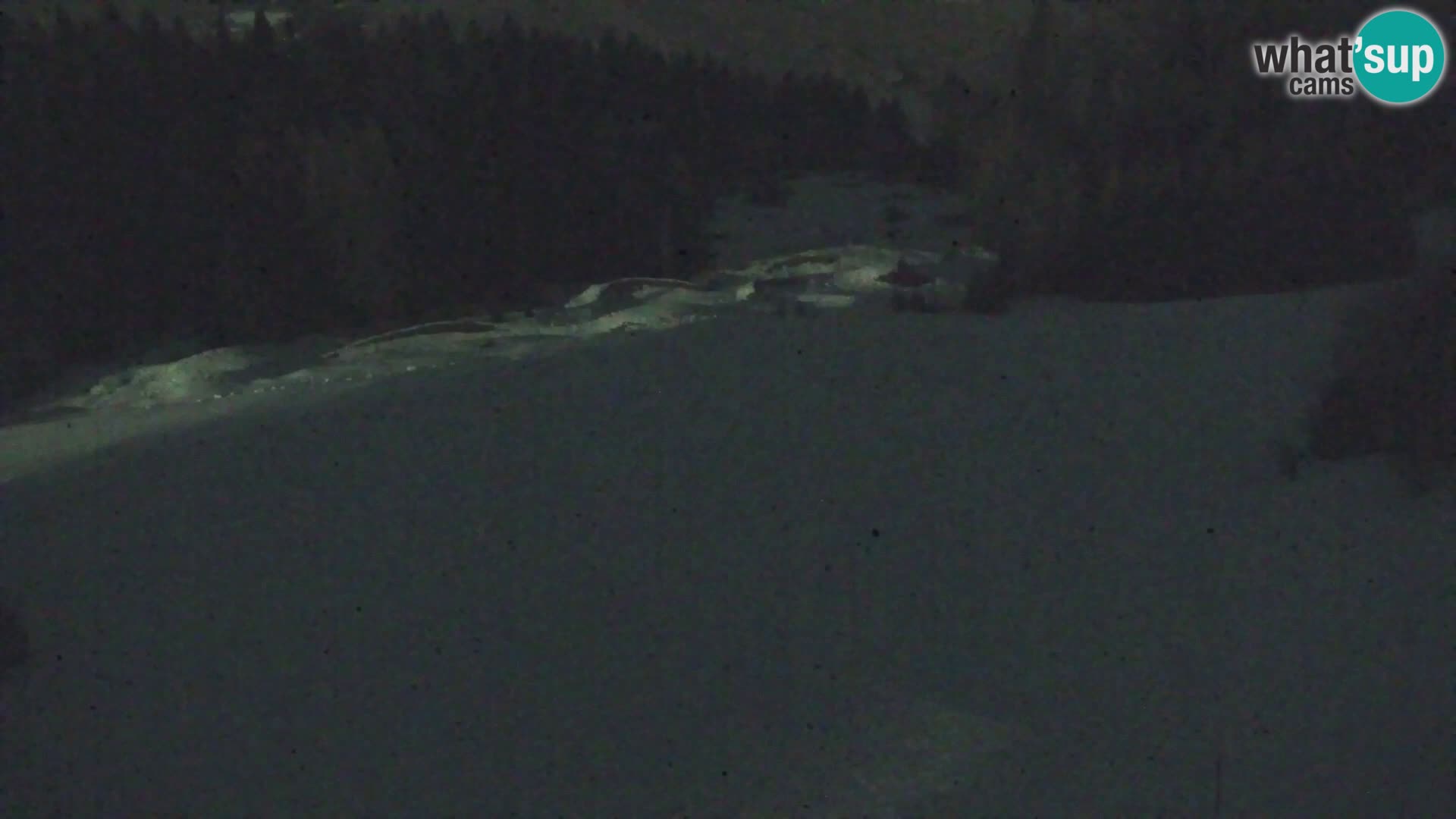 Kranjska Gora web kamera Vitranc | VITRANC 1 gornja postaja