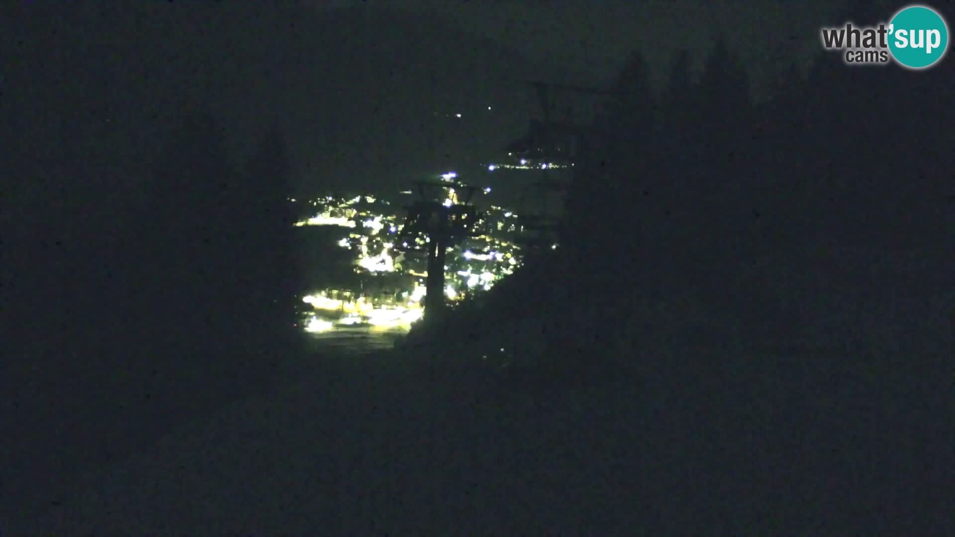 Kranjska Gora web kamera Vitranc | VITRANC 1 gornja postaja