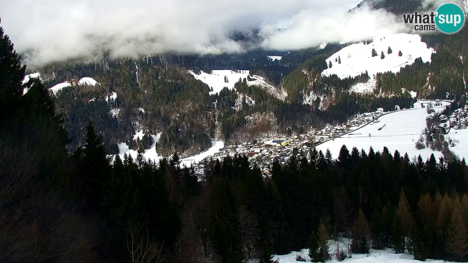 Vitranc Kranjska Gora webcam | VITRANC 1 stazione superiore