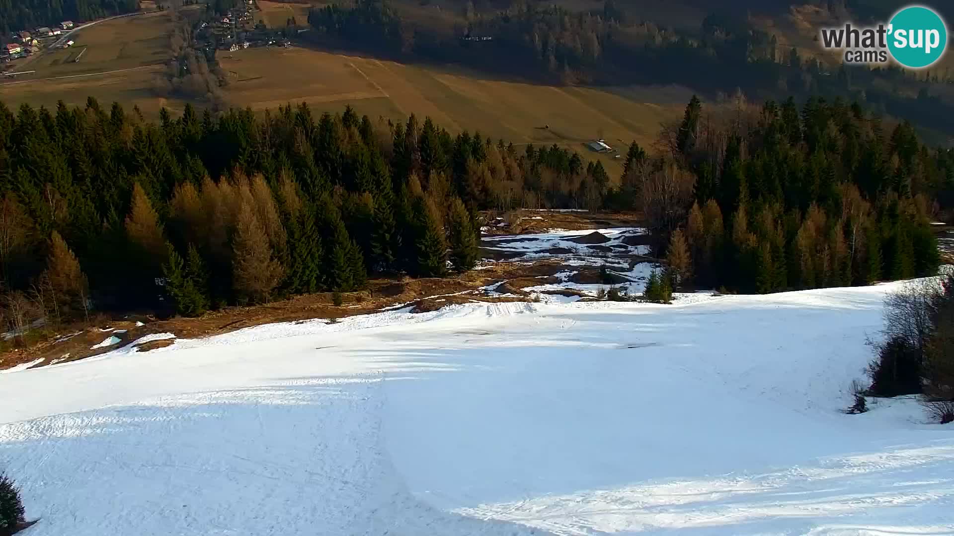 Kranjska Gora webcam VITRANC 1 | obere Station