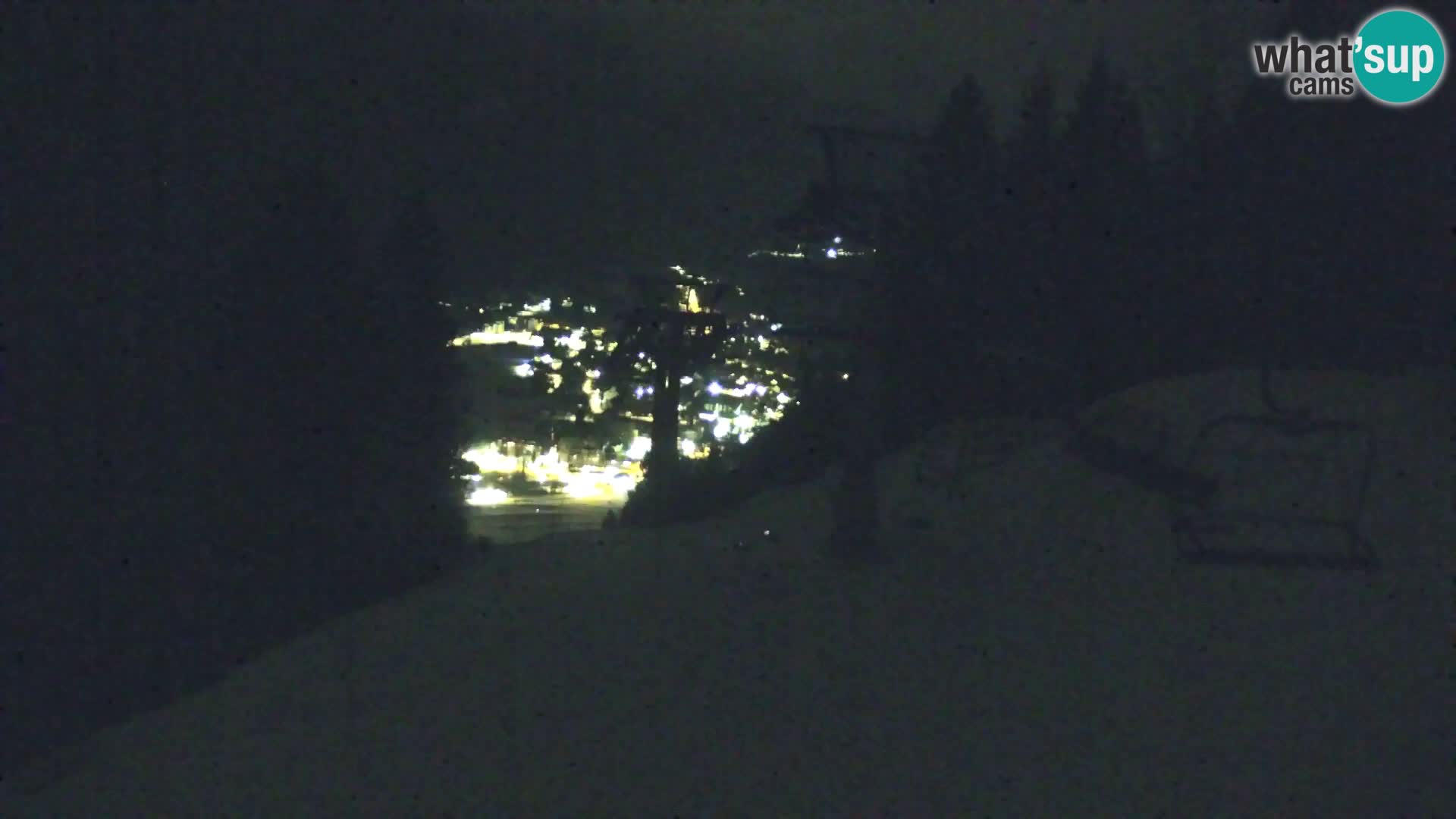 Kranjska Gora web kamera Vitranc | VITRANC 1 gornja postaja