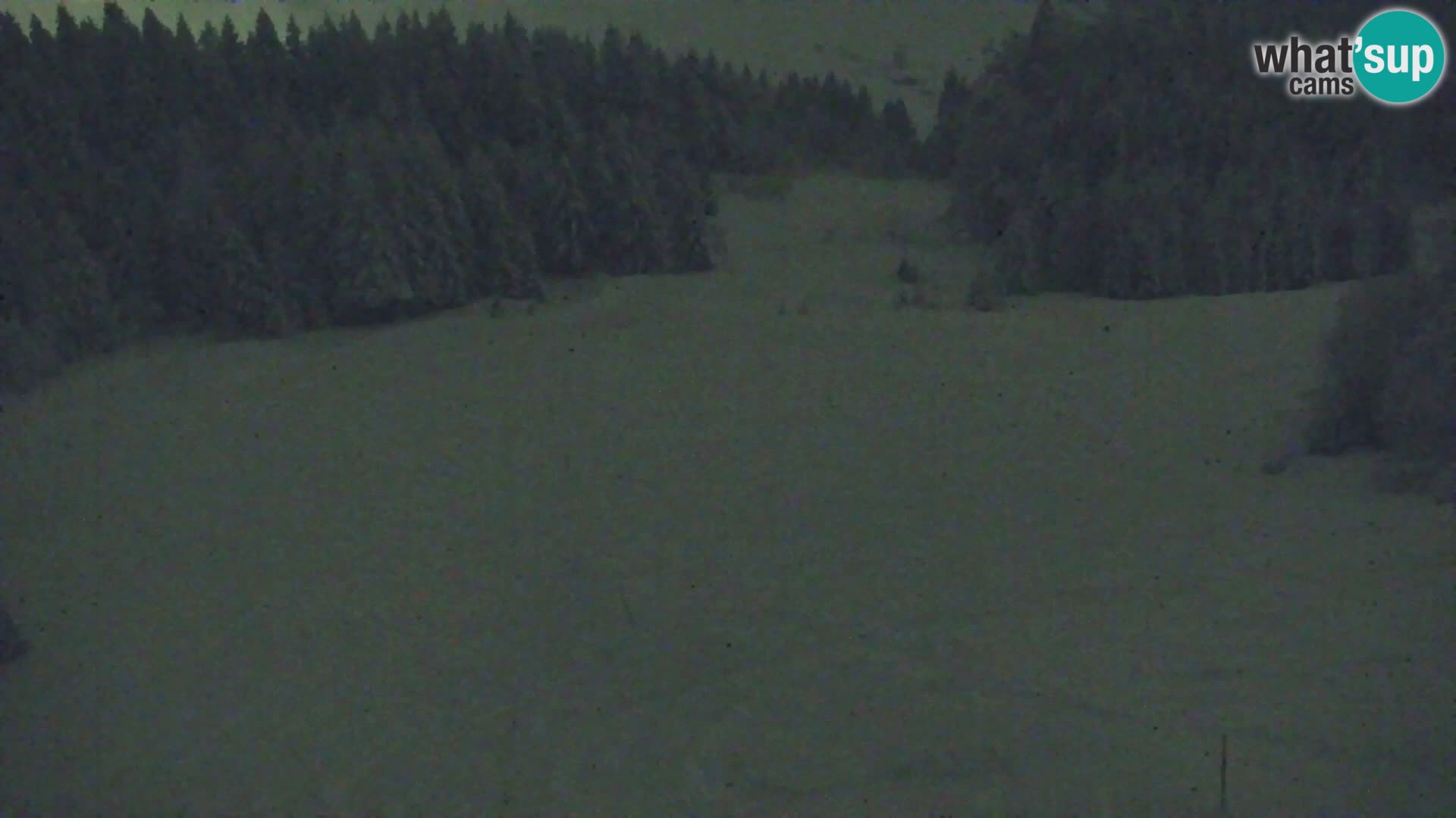 Kranjska Gora web kamera Vitranc | VITRANC 1 gornja postaja