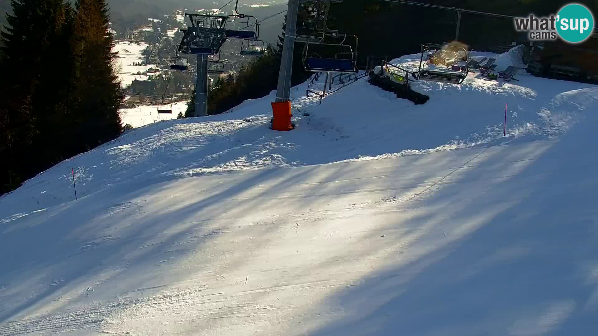 Vitranc Kranjska Gora webcam | VITRANC 1 stazione superiore
